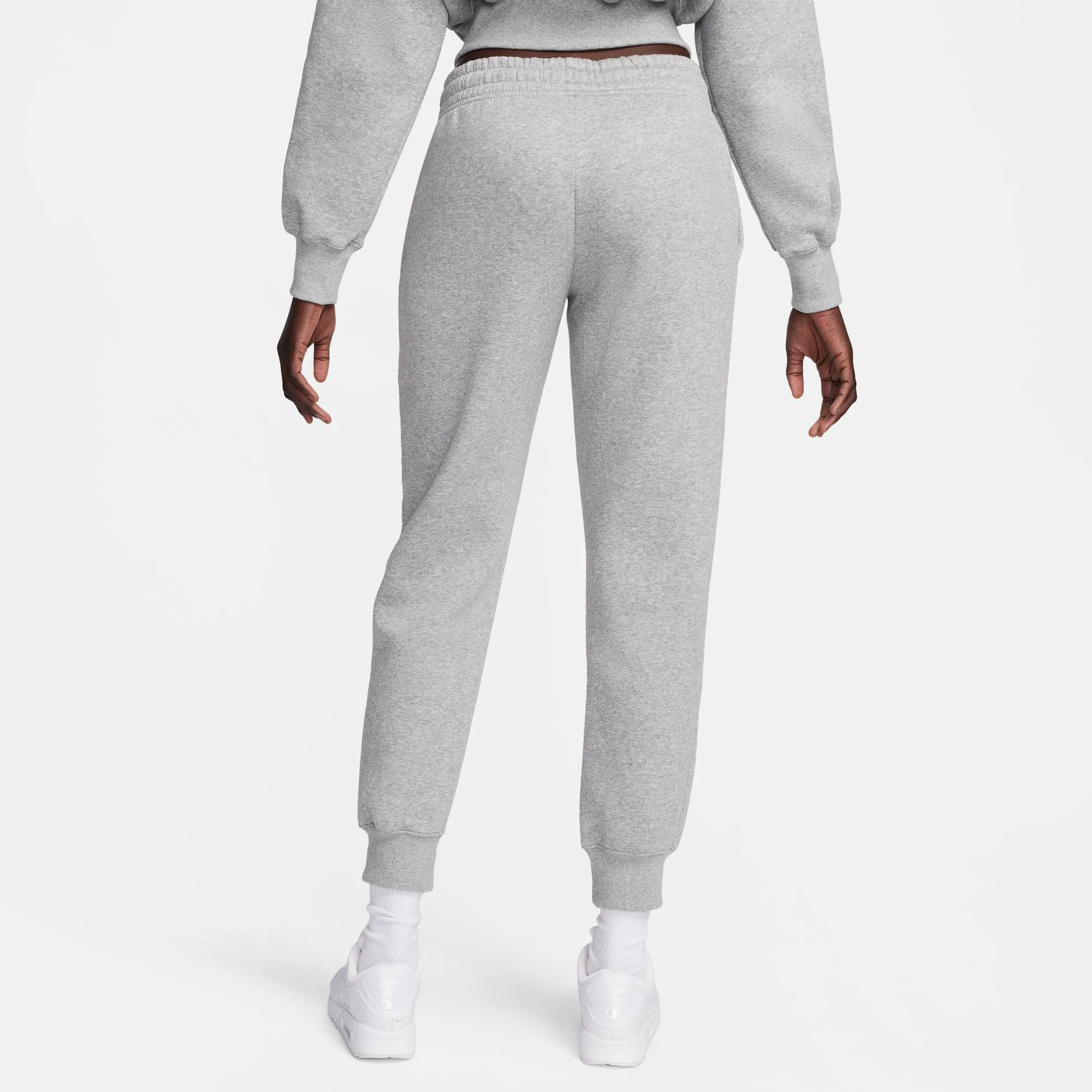 Phoenix Fleece Mid Rise Pantalón de entrenamiento Mujeres - gris claro, - Image 6