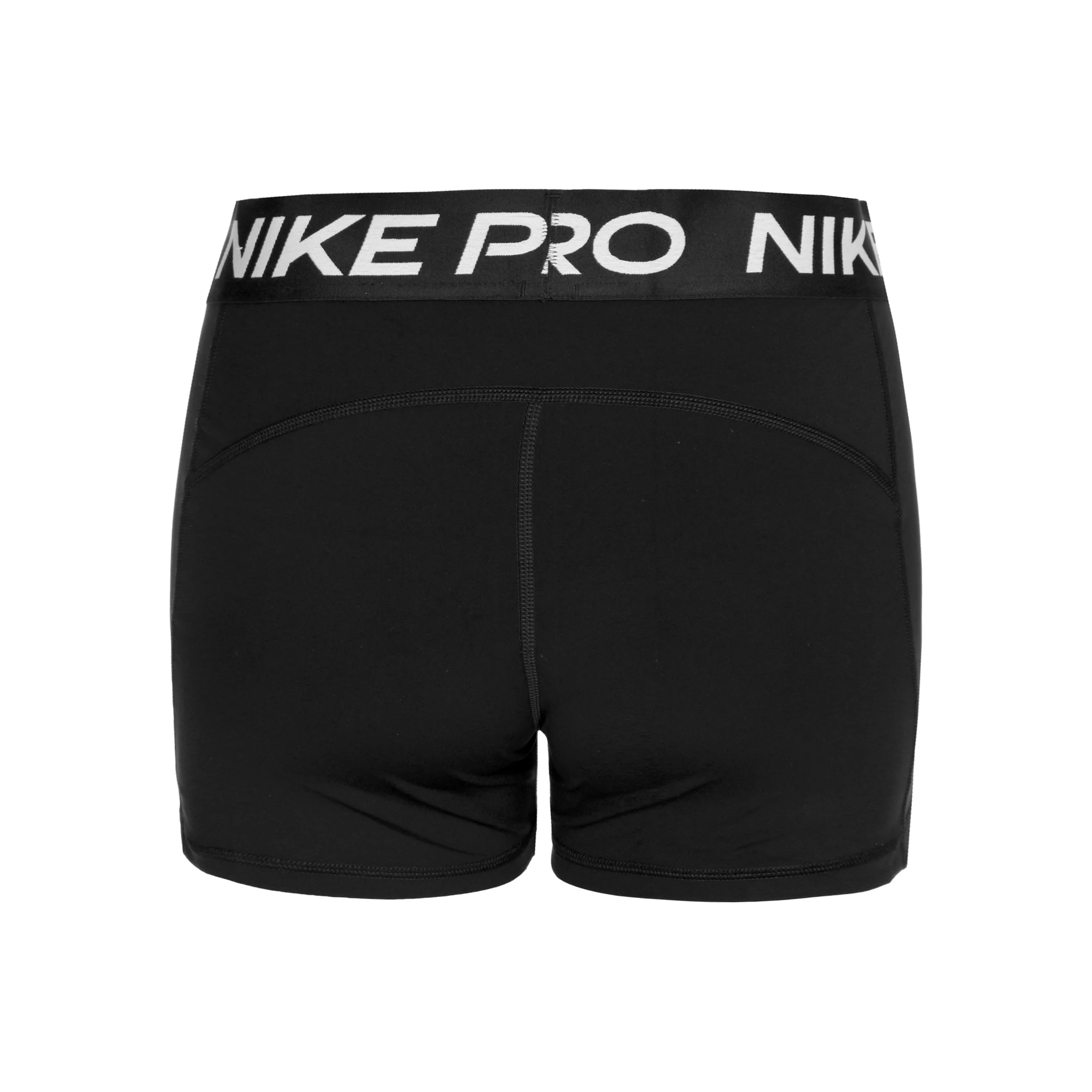 Pro 3in Shorts Con Bolsillo Para Pelota Mujeres-Negro,Blanco - Image 2