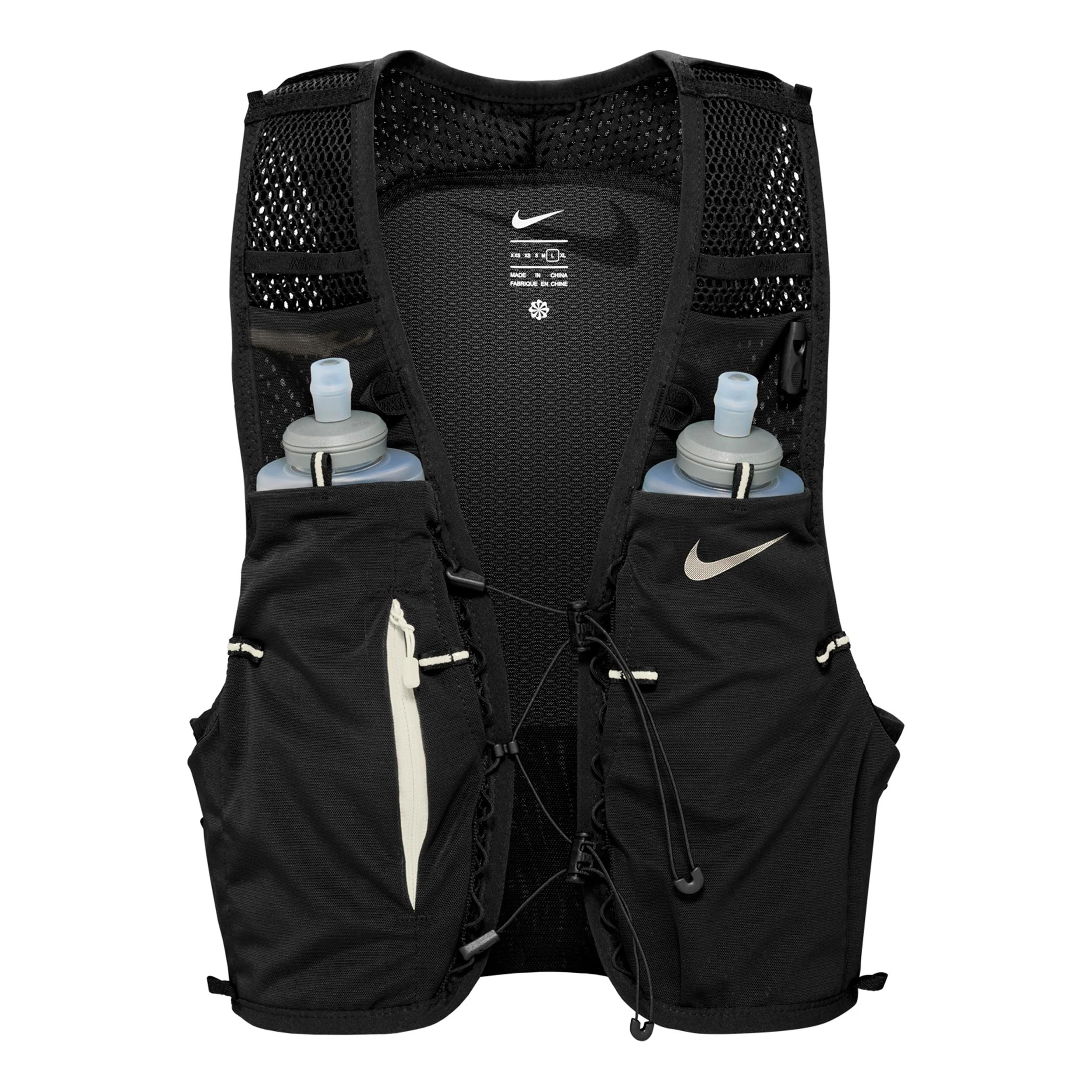 Run Vest 5L Mochila de hidratación - negro, blanco