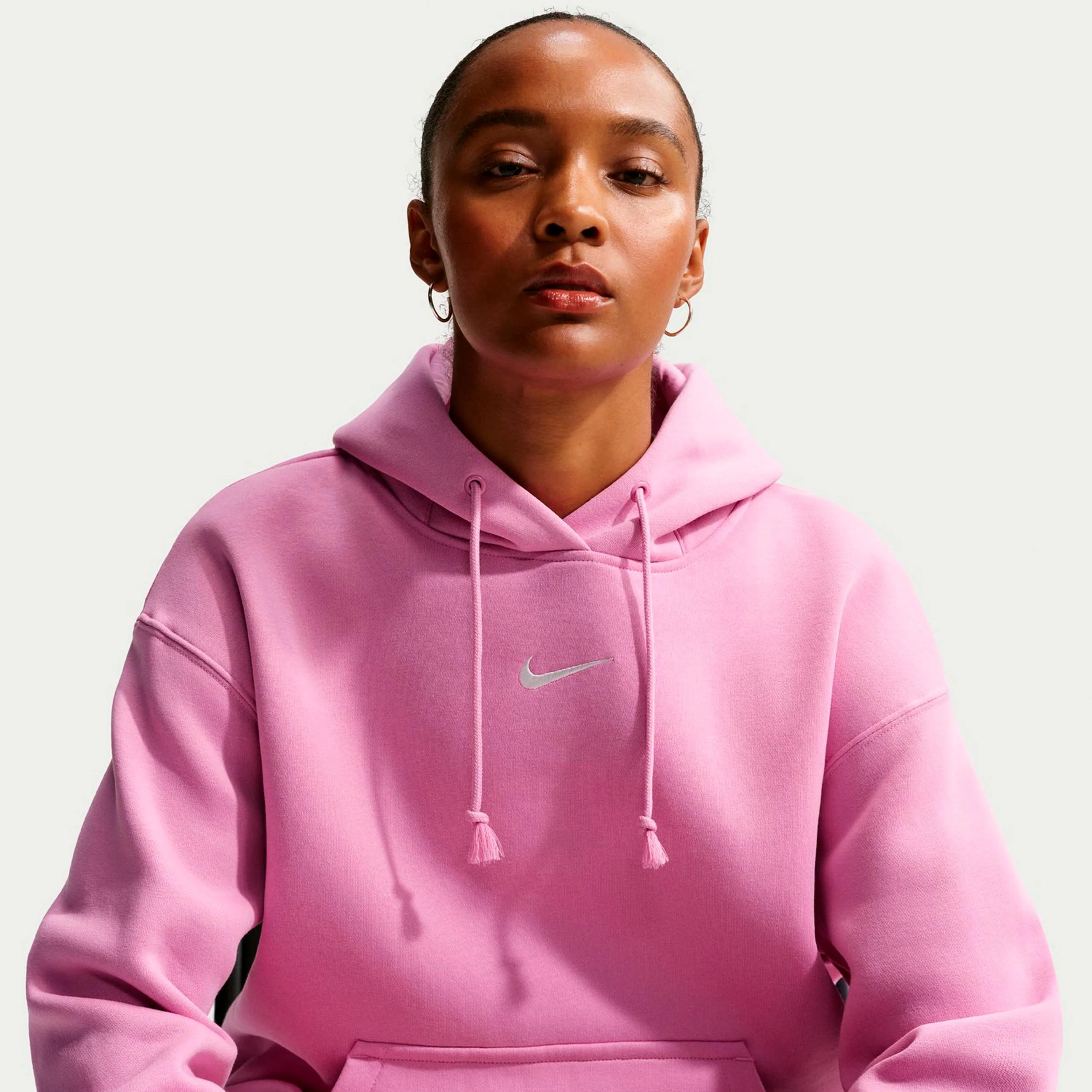 Sportswear Phoenix Fleece Oversized Sudadera con capucha Mujeres-morado - Image 4