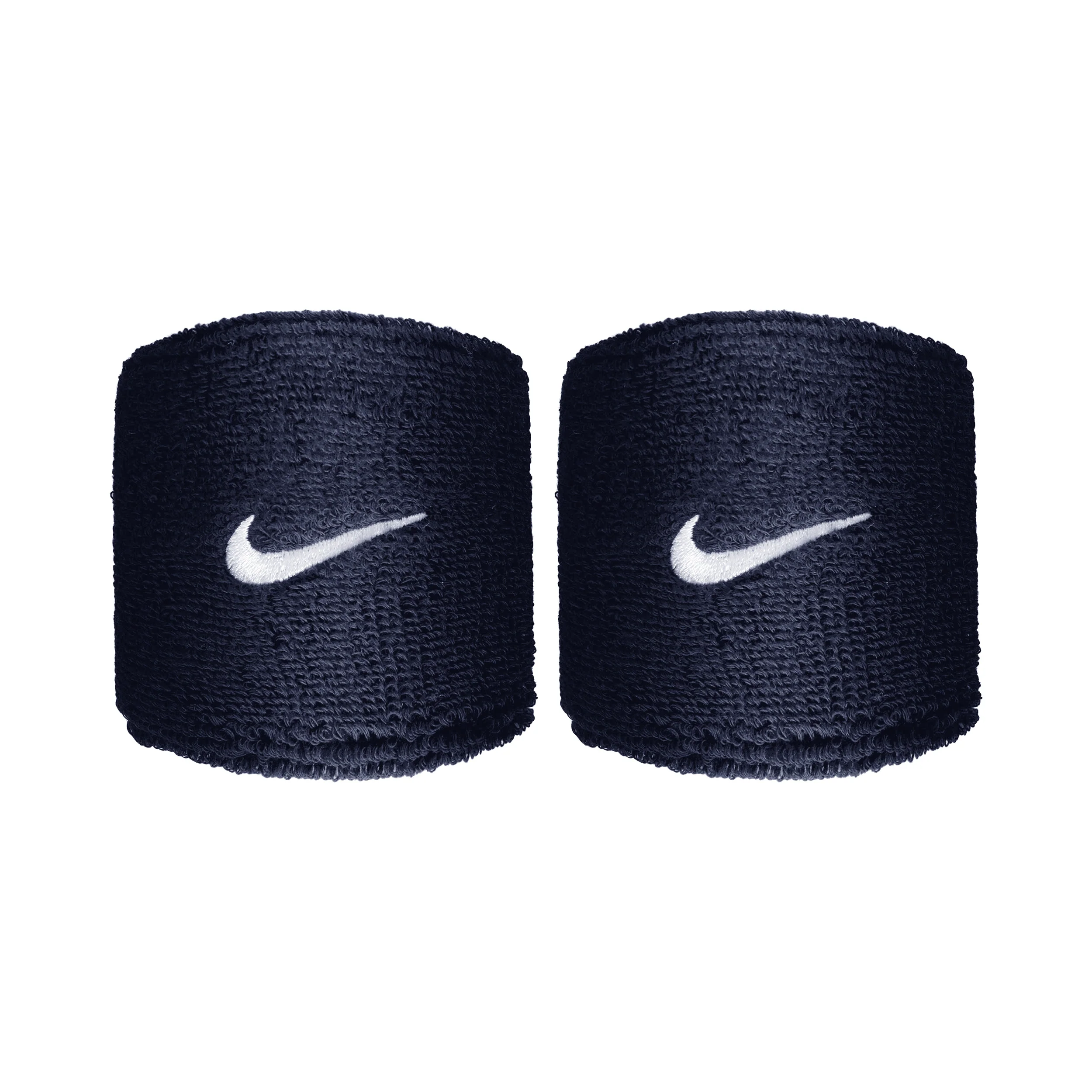 Swoosh Classic Cinta para sudor corto - azul oscuro, blanco