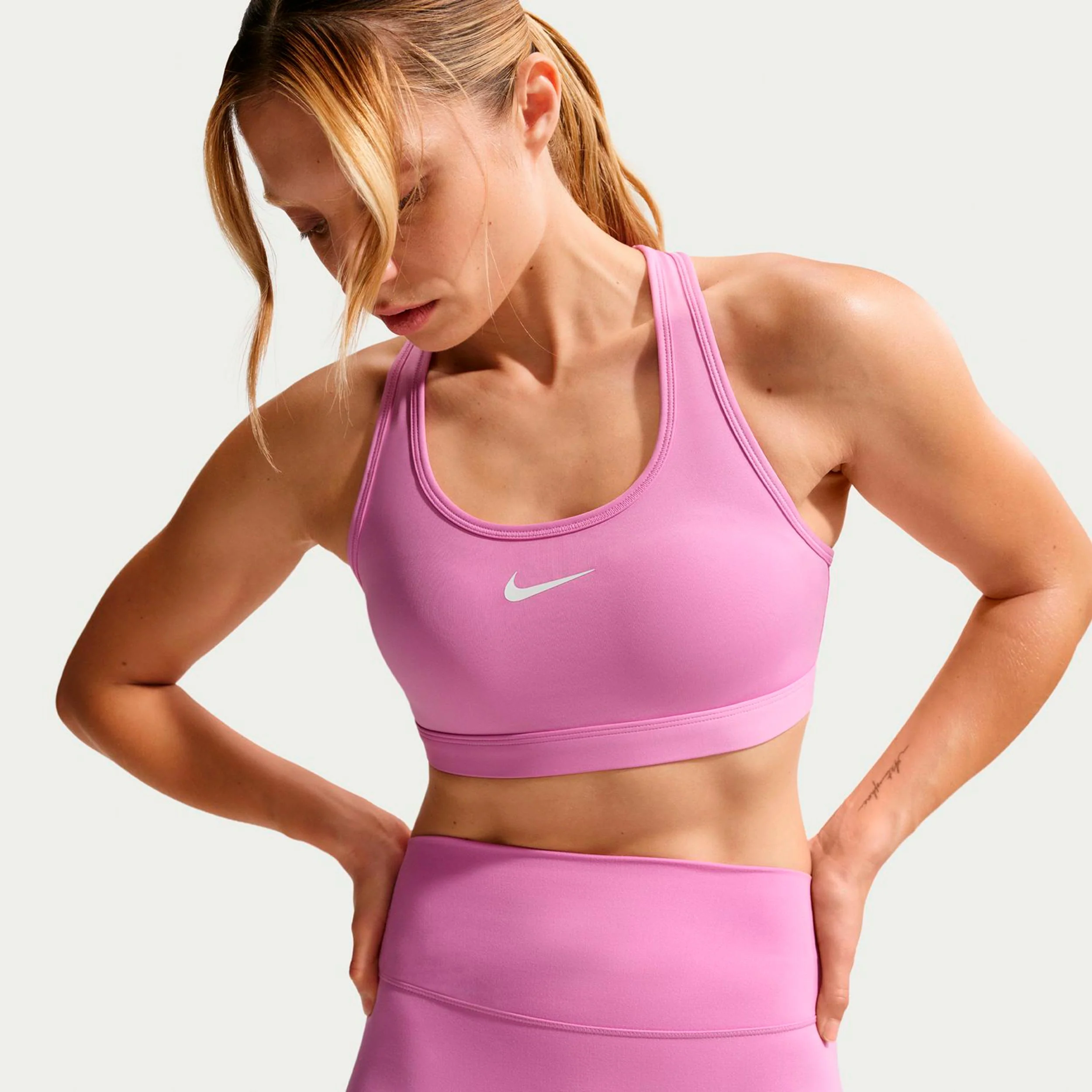 Swoosh Medium Sujetador deportivo Mujeres - violeta - Image 5