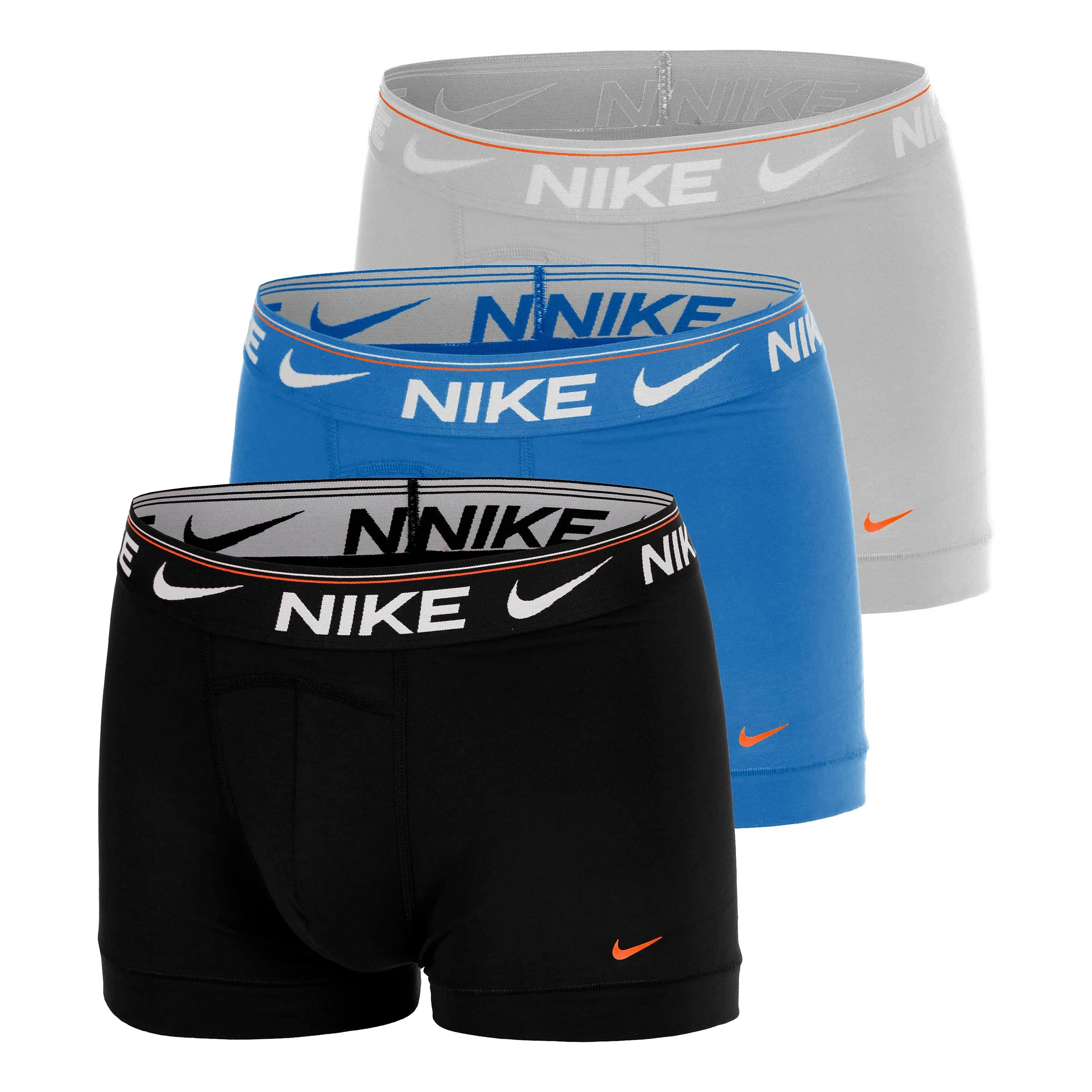 Ultra Comfort Calzoncillos tipo bóxer - Pack de 3 Hombres-gris, azul