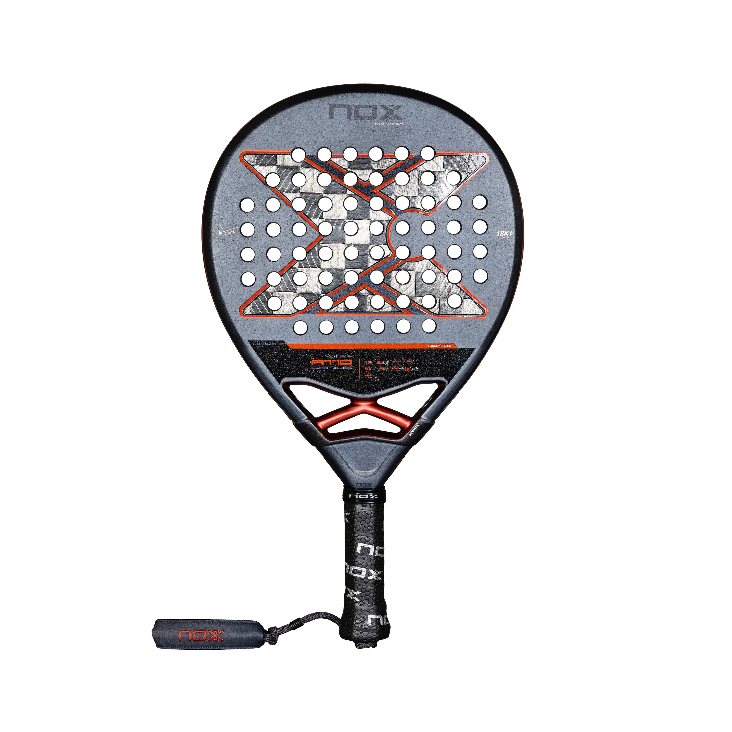 AT10 Genius 18K 2025 Pala de pádel Raqueta de segunda mano
