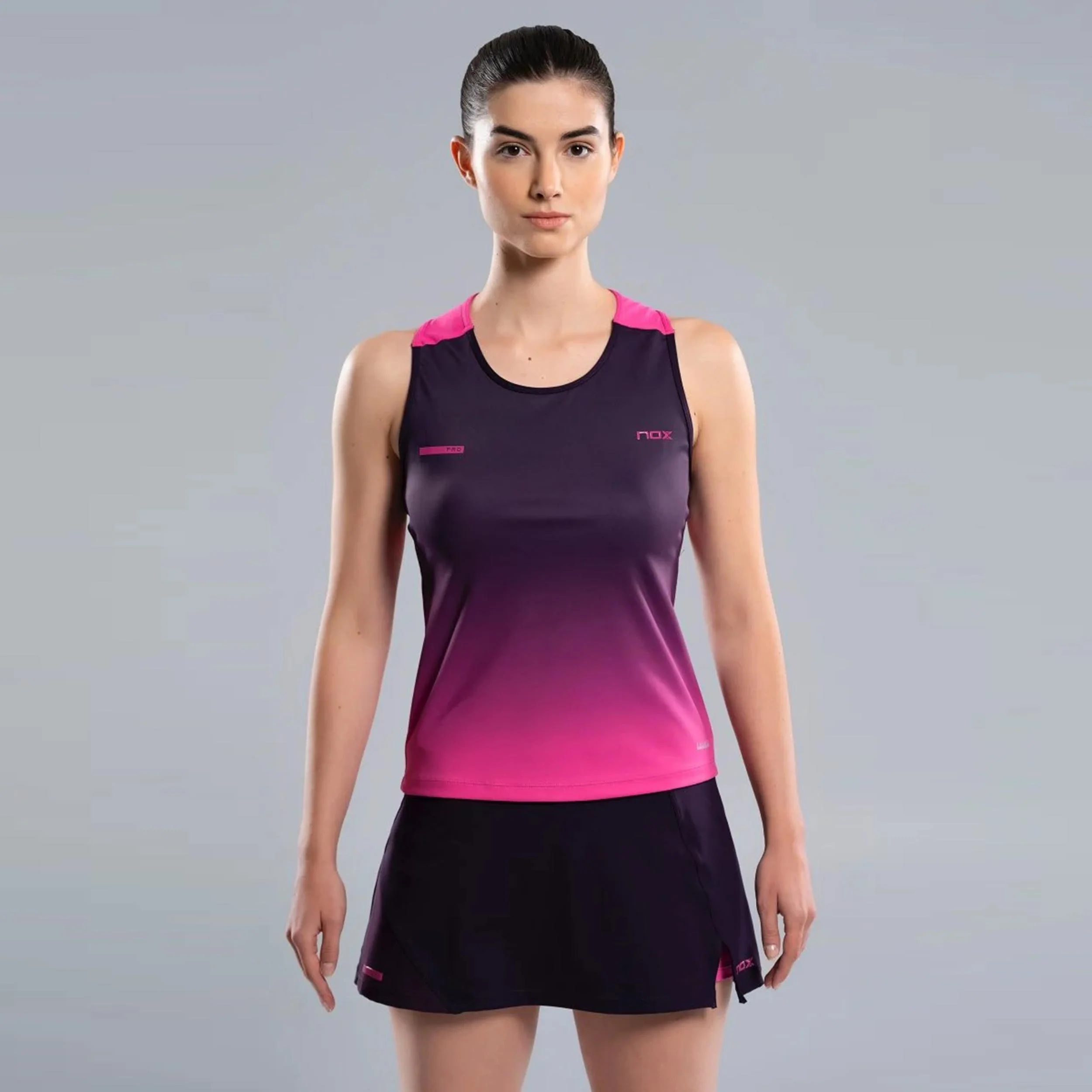 Pro Camiseta de tirantes Mujeres-rosa,negro