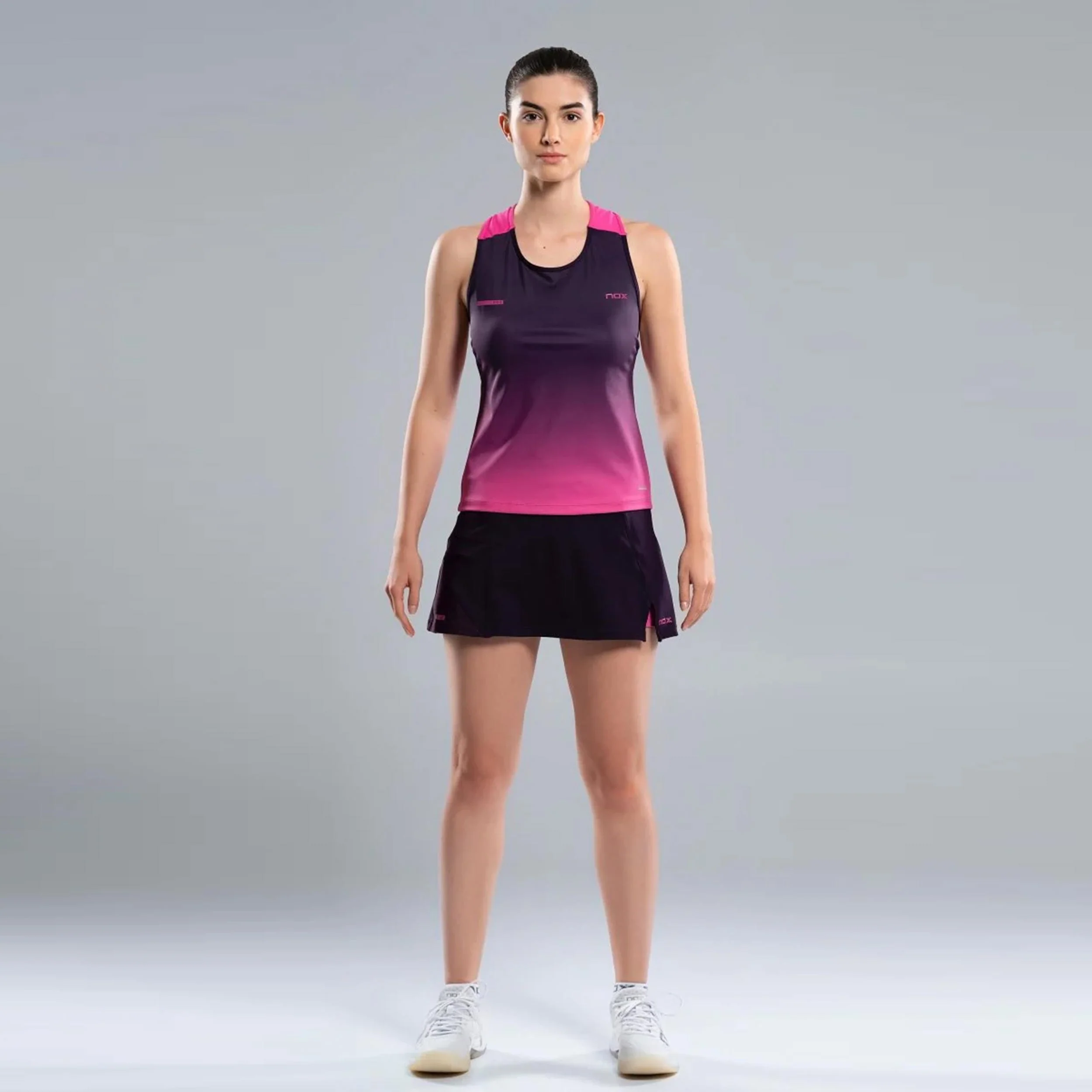 Pro Camiseta de tirantes Mujeres-rosa,negro - Image 6