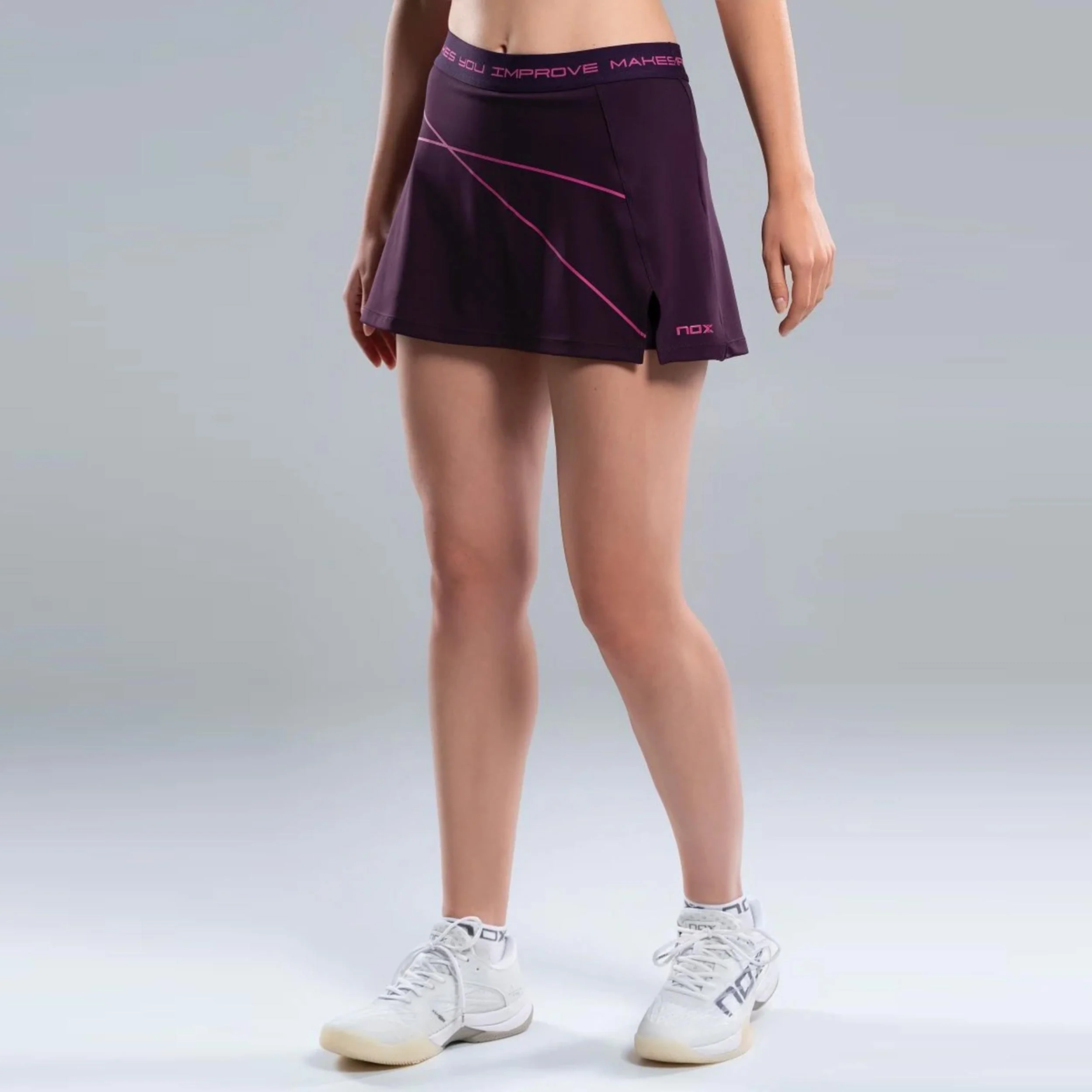 Pro Falda Mujeres-negro,lila - Image 3