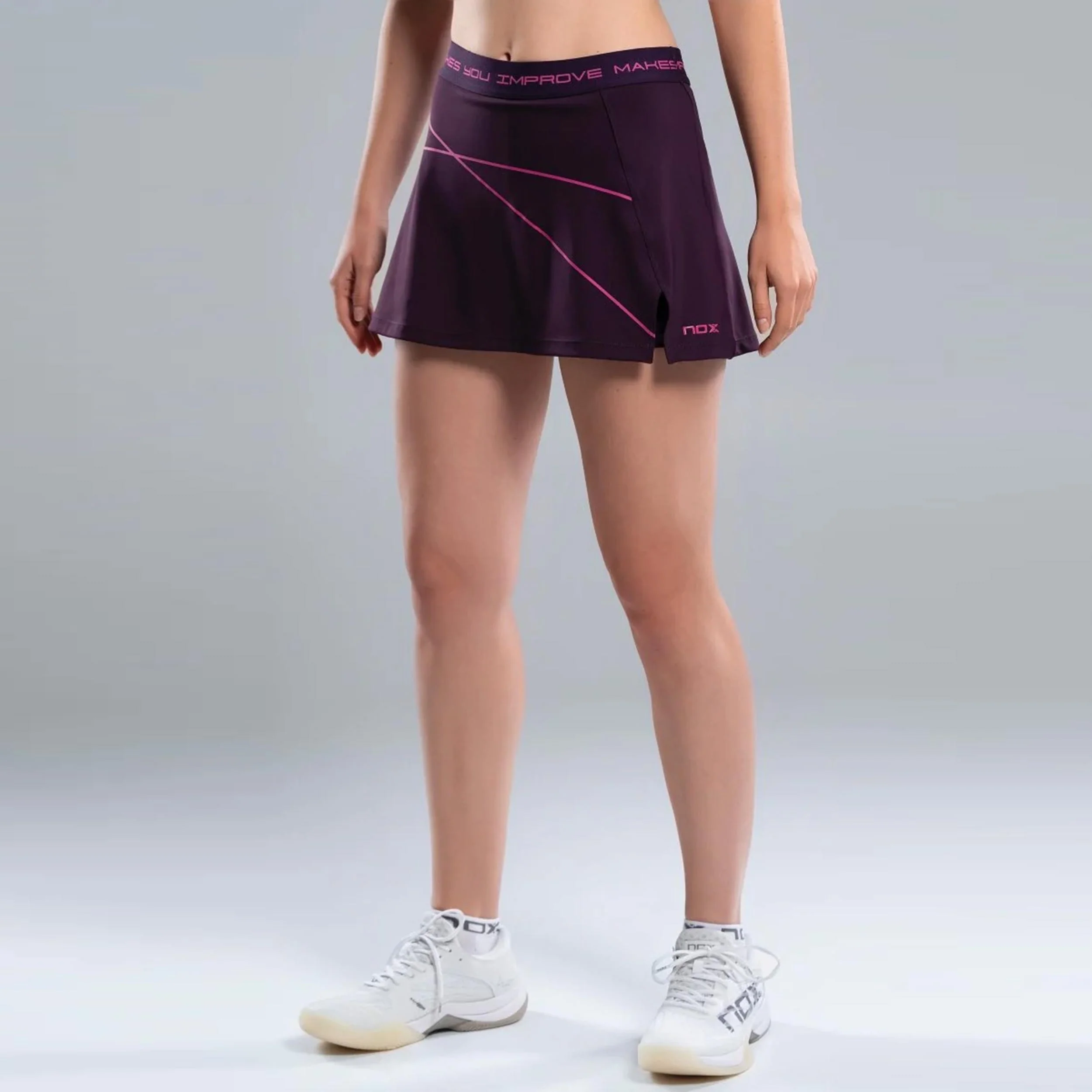 Pro Falda Mujeres-negro,lila - Image 4