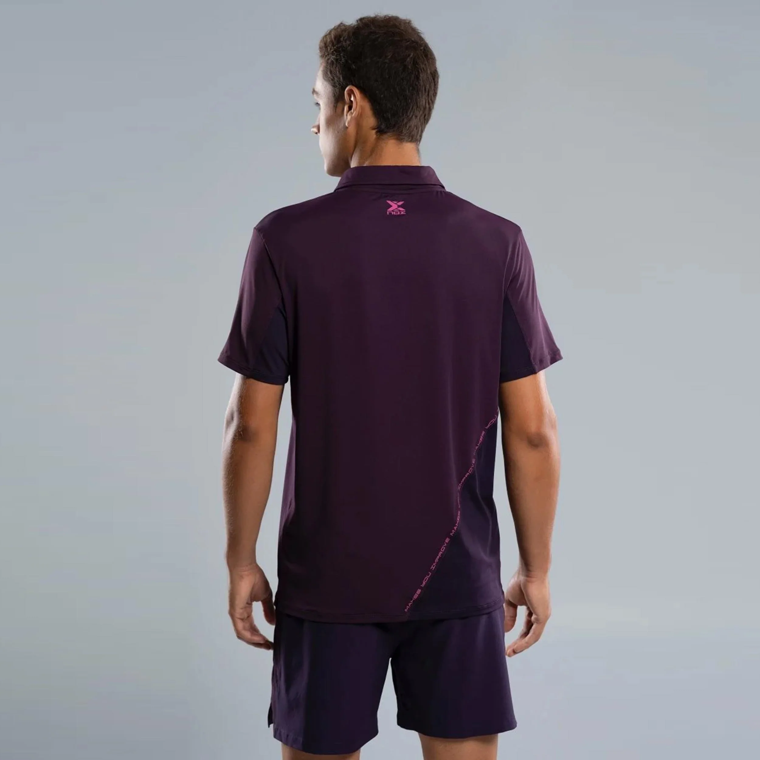 Pro Polo Hombres-lila - Image 2