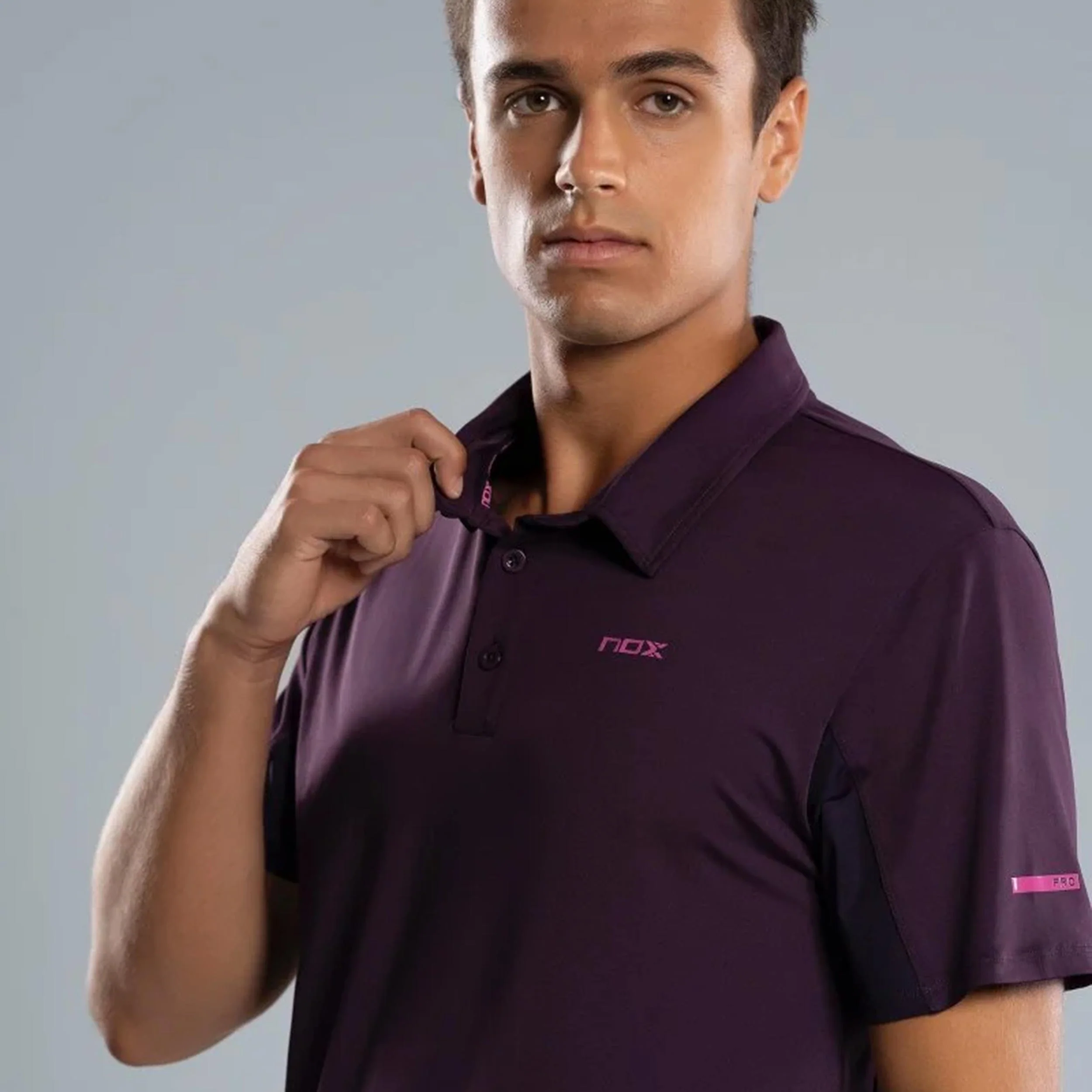 Pro Polo Hombres-lila - Image 3