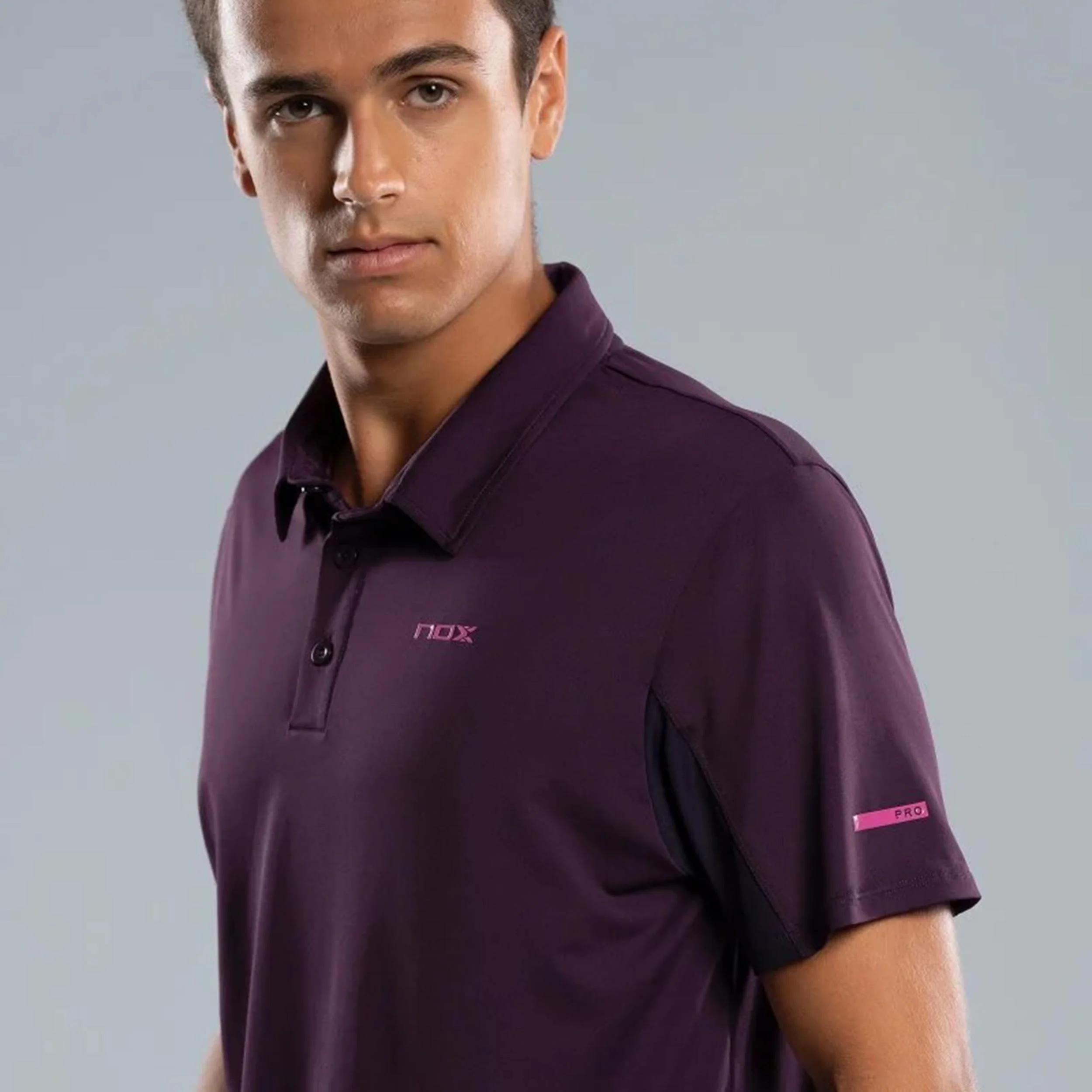 Pro Polo Hombres-lila - Image 4