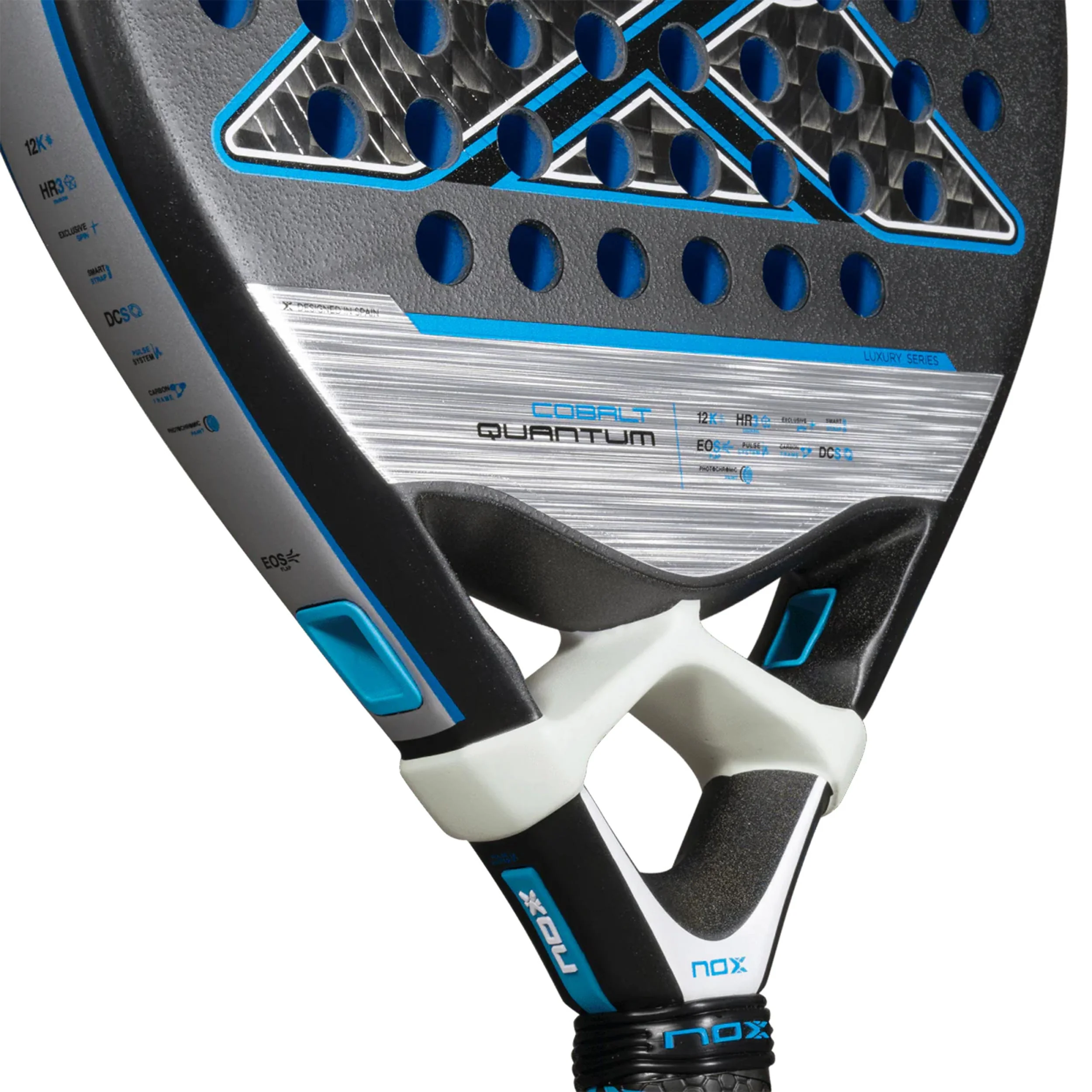 Quantum Cobalt 12K Pala de pádel Raqueta de segunda mano - Image 4