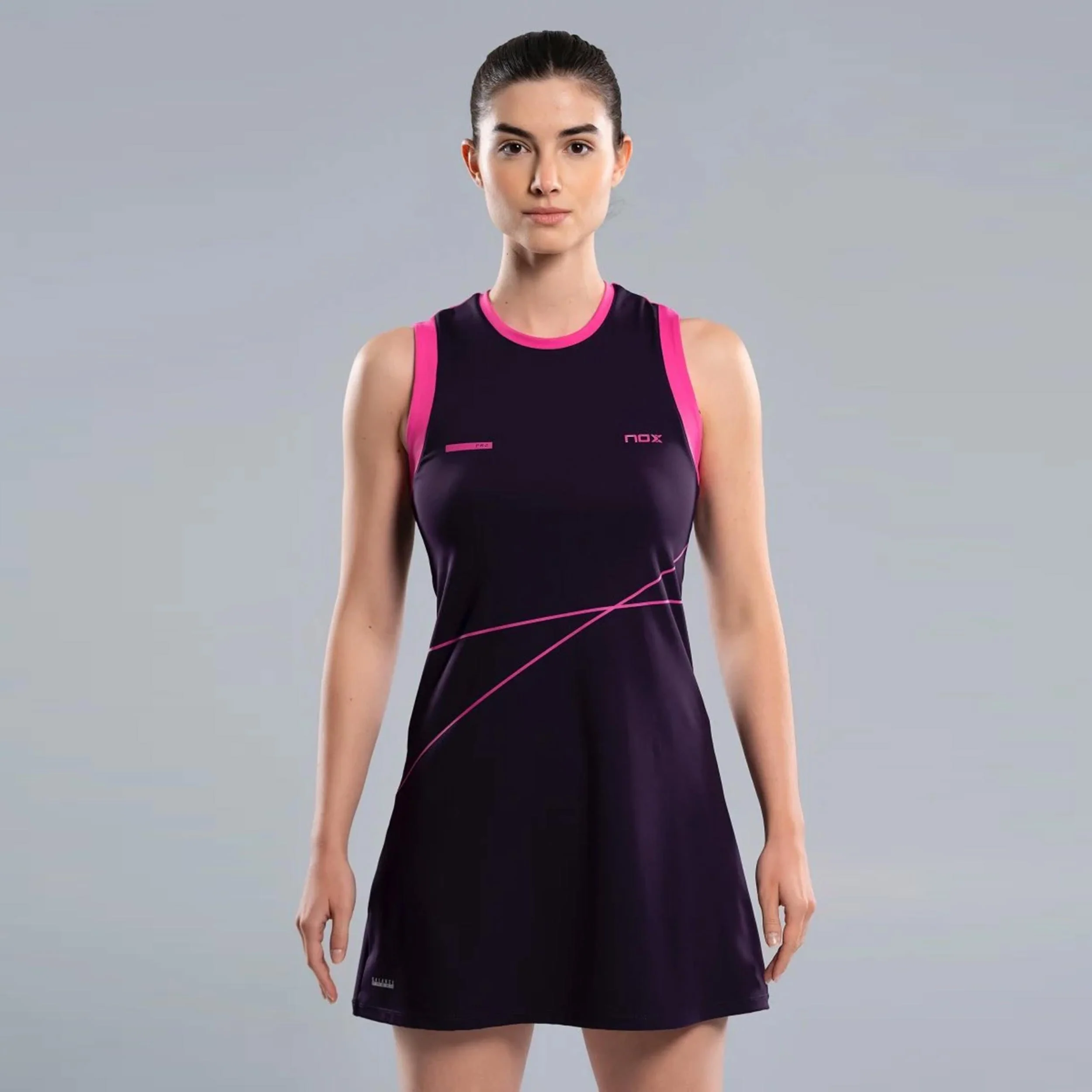 Vestido Mujeres-negro,rosa