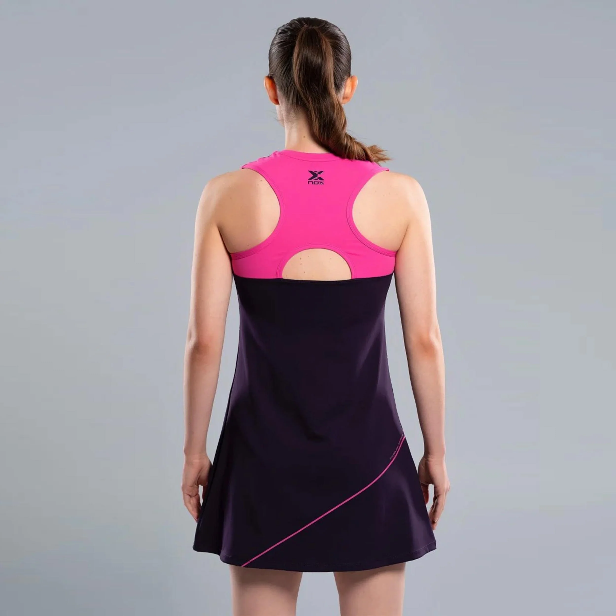Vestido Mujeres-negro,rosa - Image 2