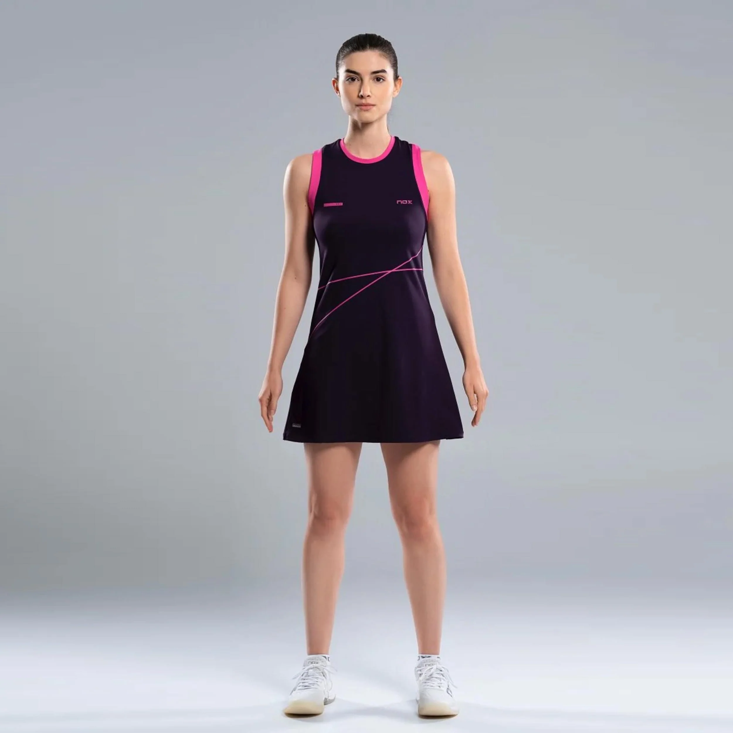 Vestido Mujeres-negro,rosa - Image 7
