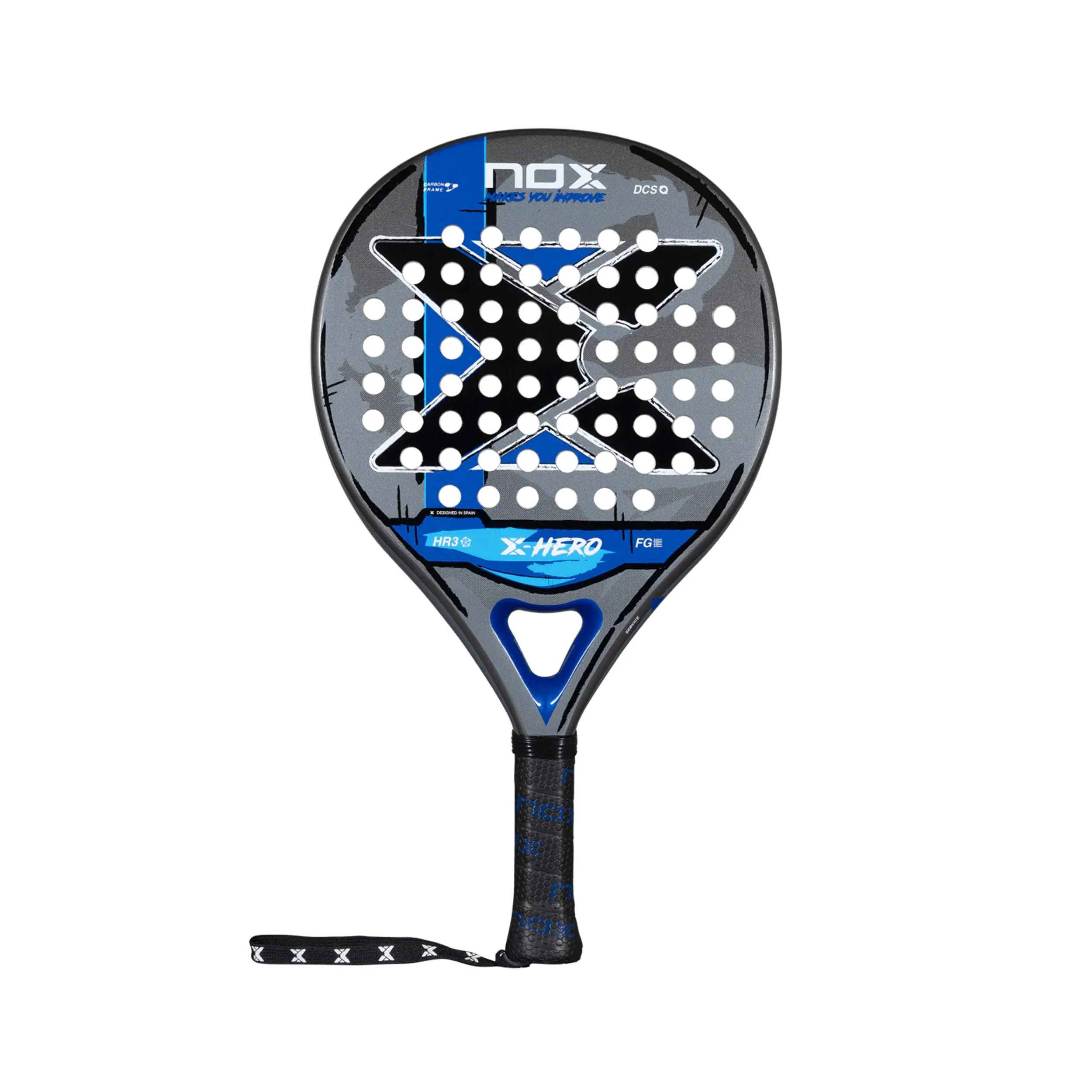 X-HERO BLUE Pala de pádel