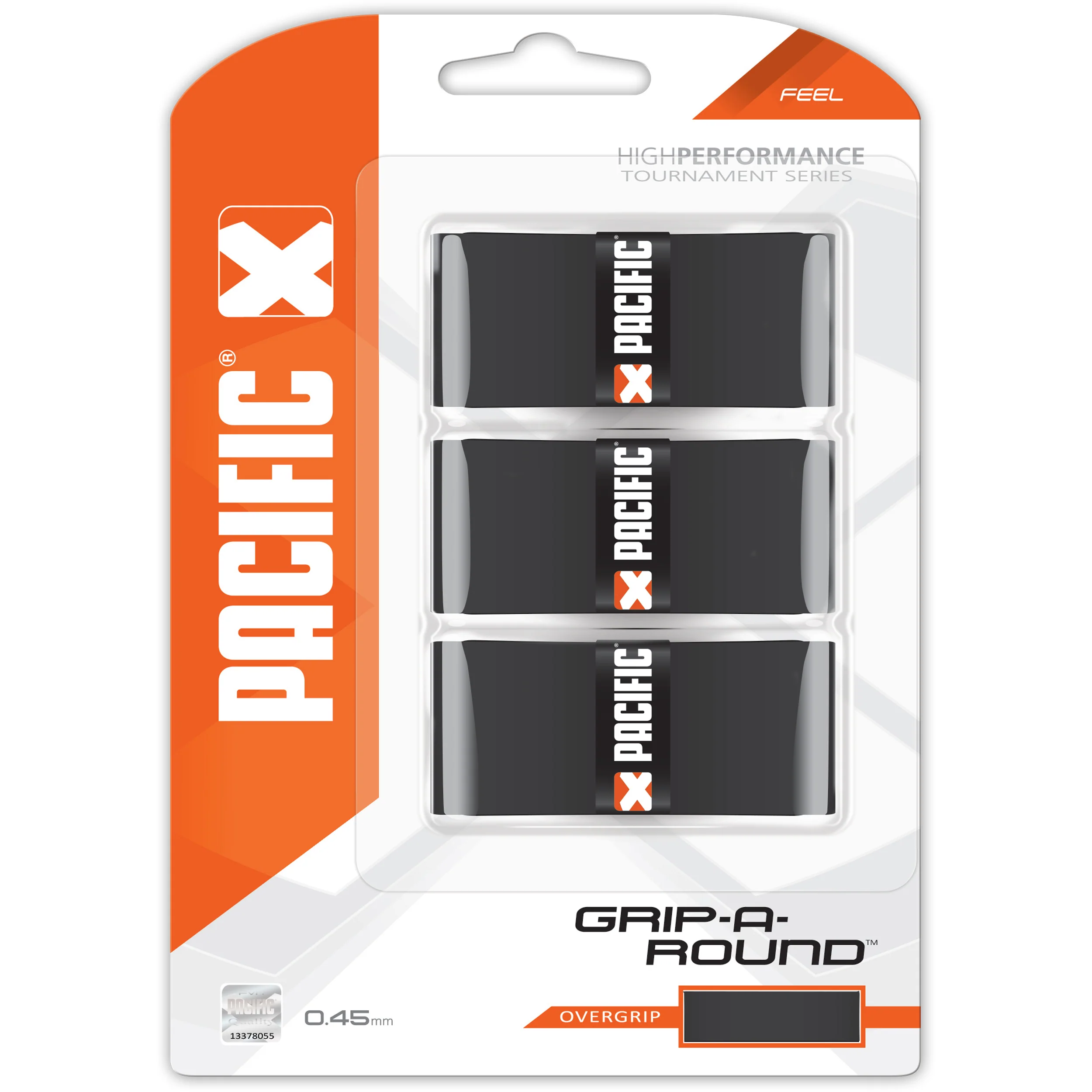 Grip-A-Round Pack De 3-Negro