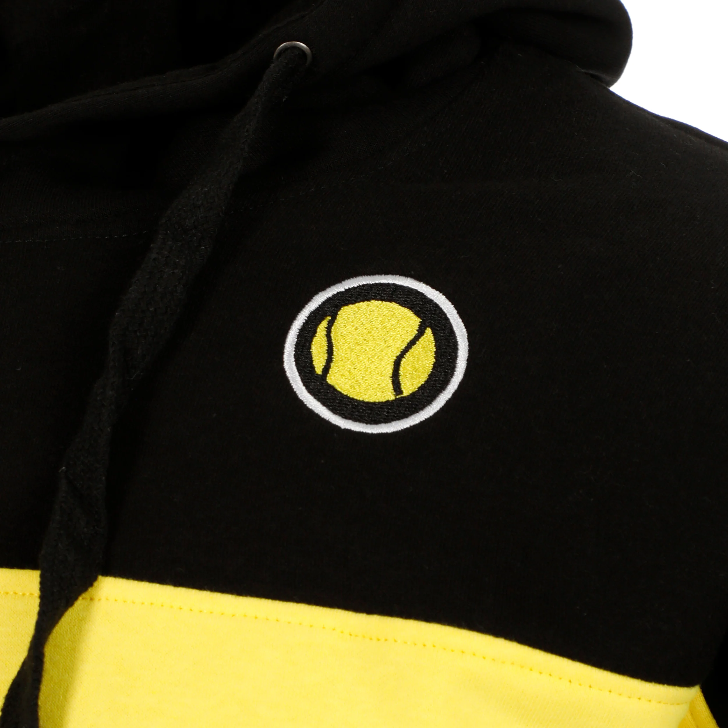 Padel Is Us Sudadera Con Capucha Hombres-Amarillo,Negro - Image 3