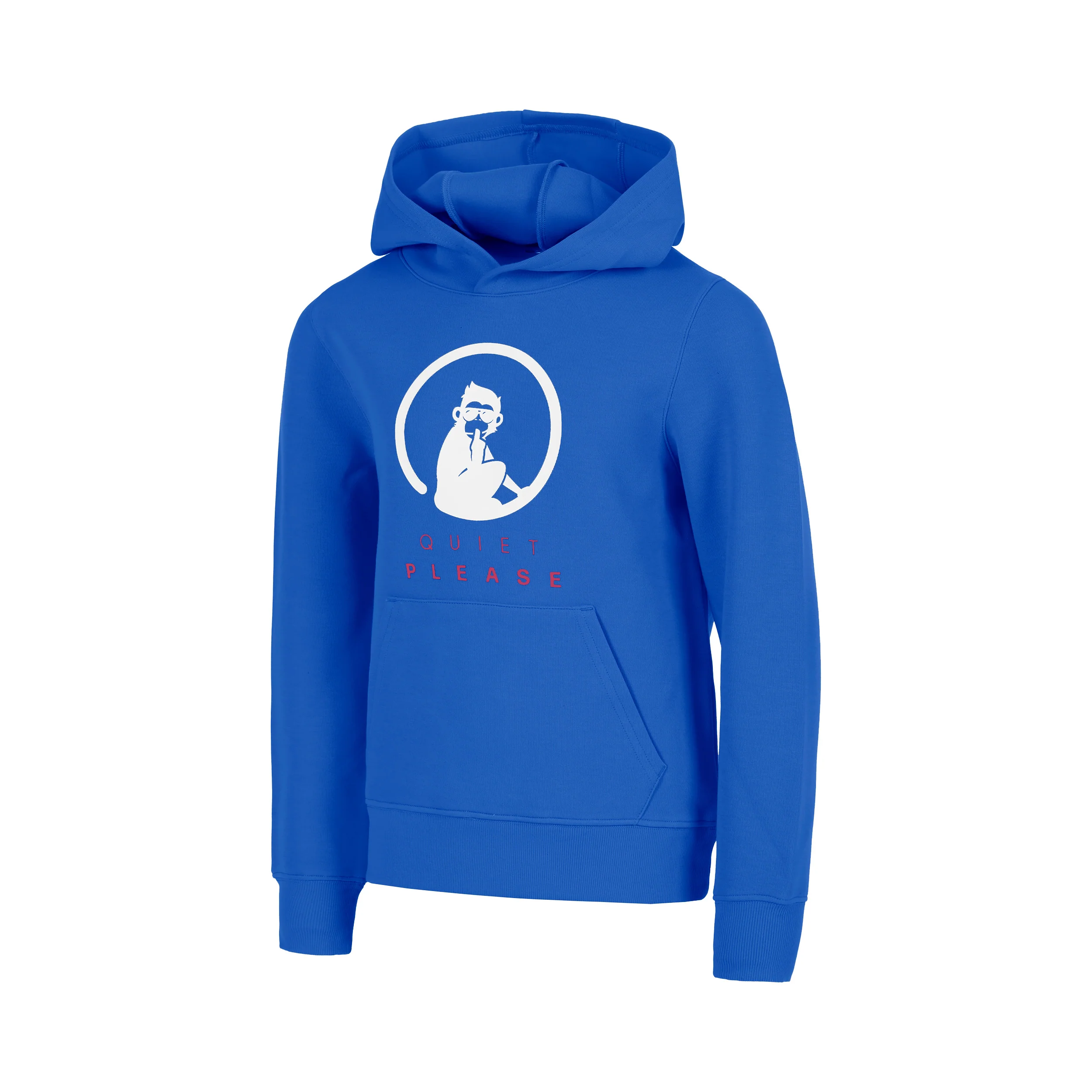 Baseline Sudadera con capucha Chicos - azul, blanco