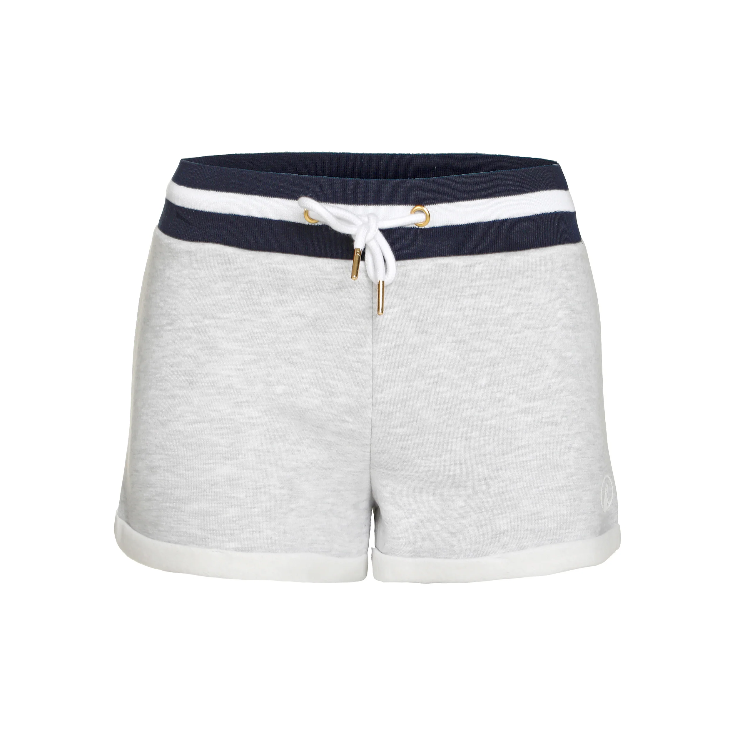 Basic Shorts Mujeres-Gris Claro,Azul Oscuro