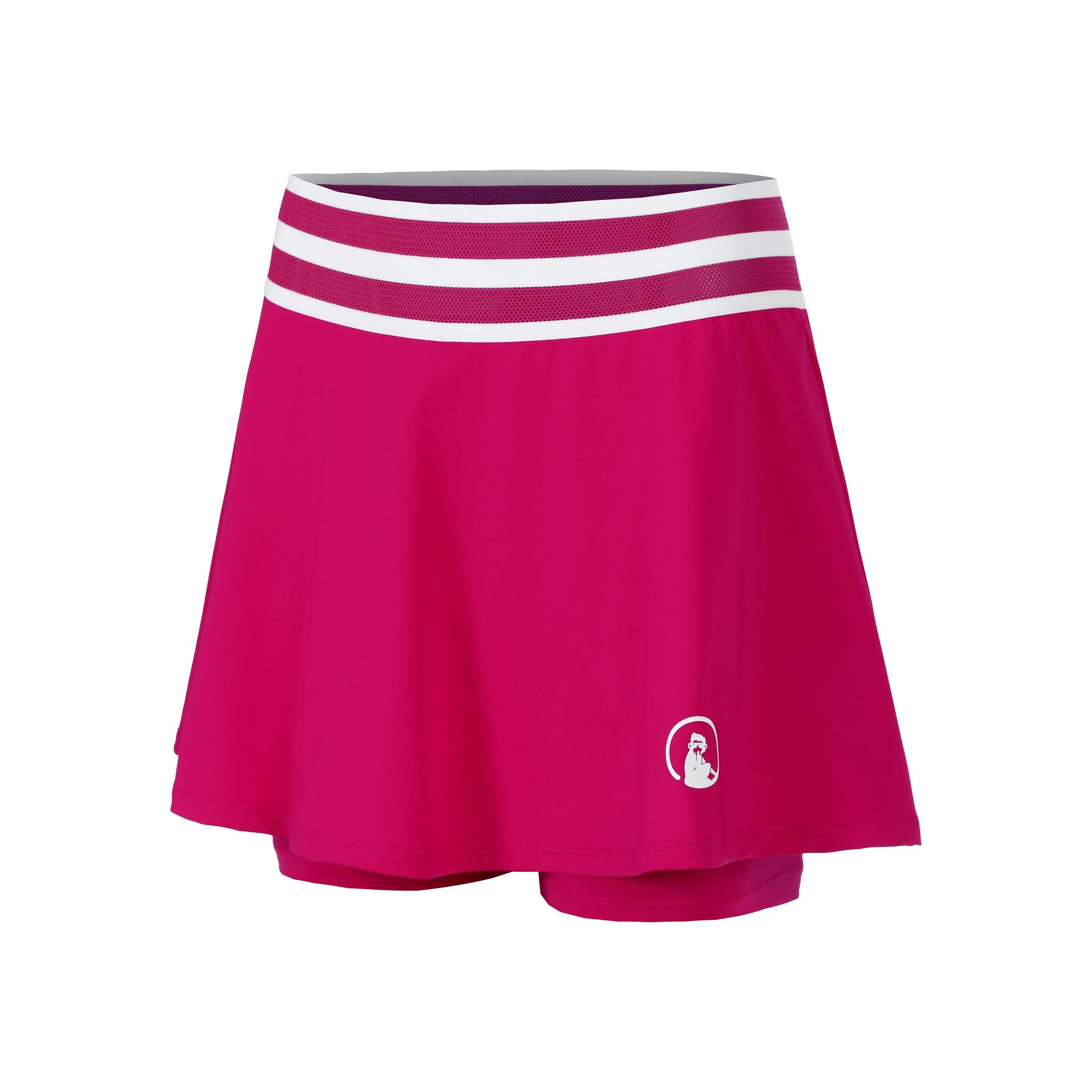 Bounce Falda Mujeres - baya, blanco