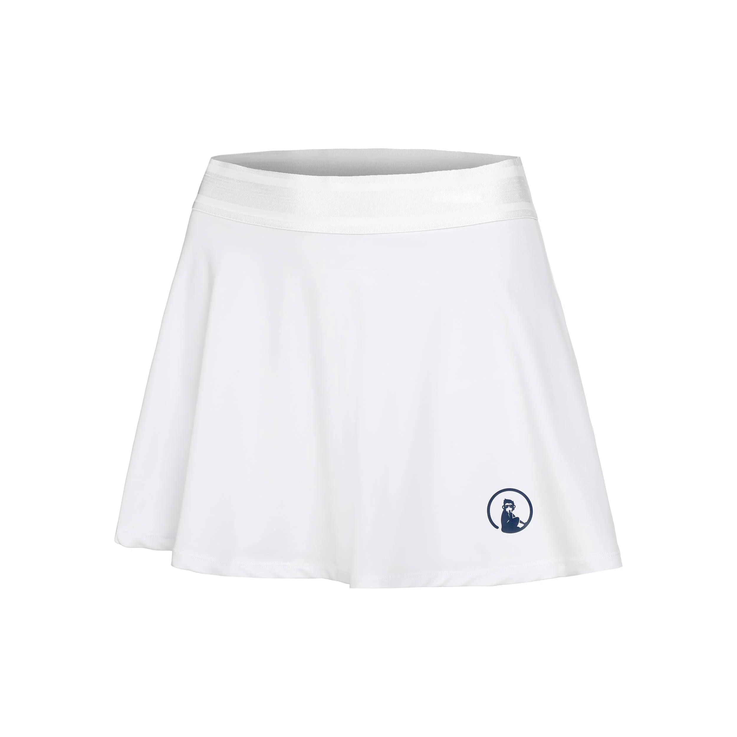 Bounce Falda Mujeres-Blanco,Azul Oscuro