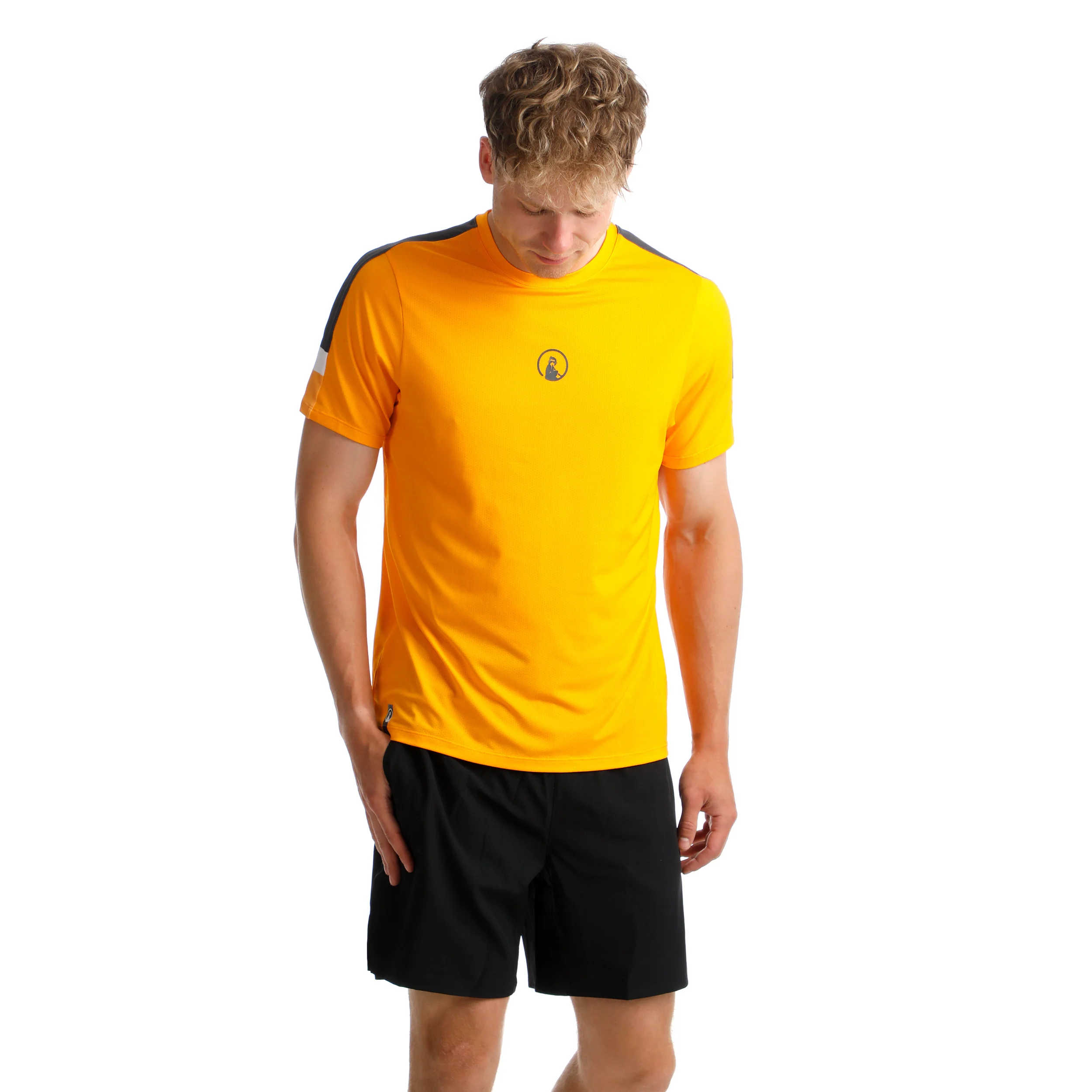 Challenger 2in1 7inch Shorts Hombres-Negro,Blanco - Image 6