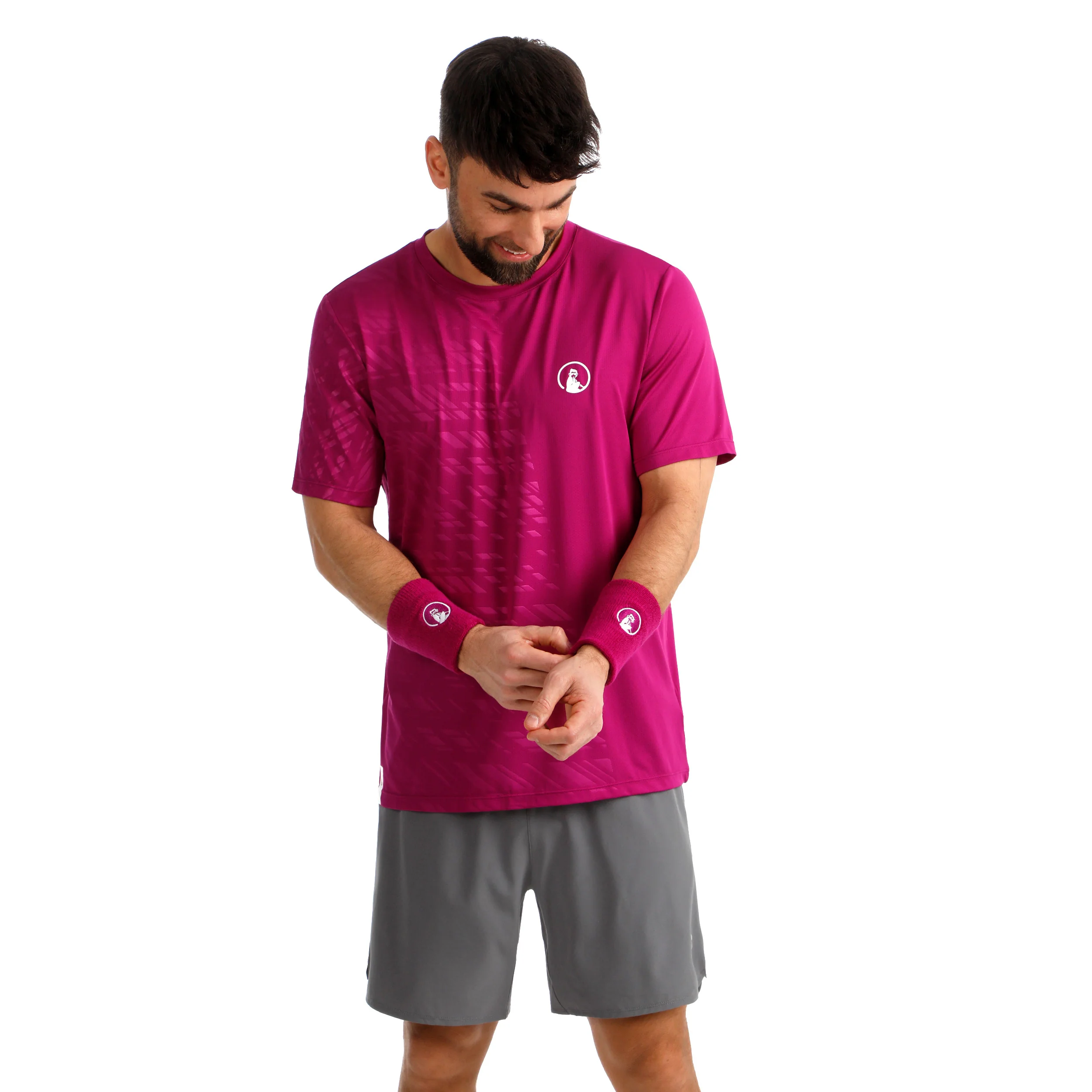 Challenger 2in1s 7in Shorts Hombres - gris, blanco - Image 7
