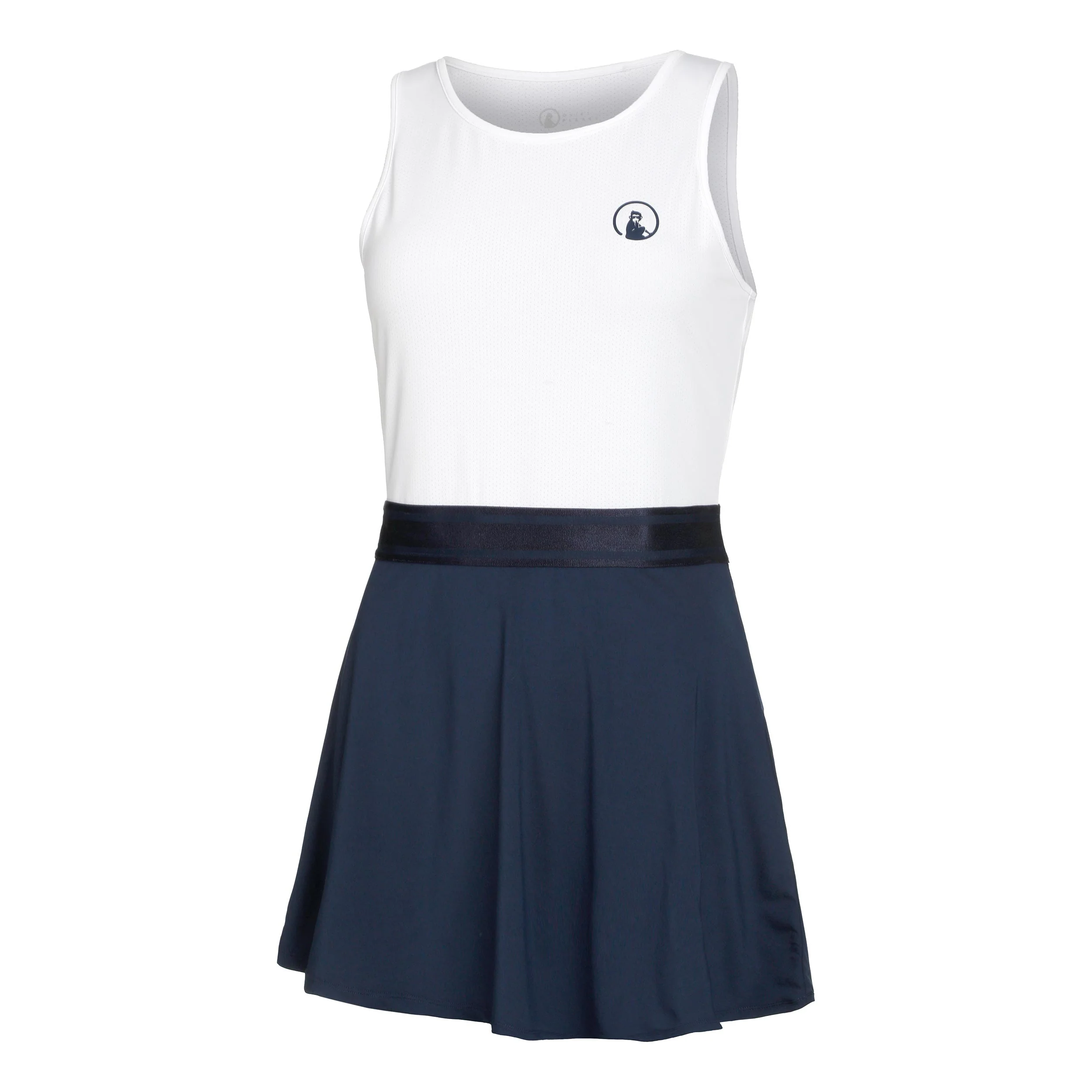 Champions Vestido Mujeres-Blanco,Azul Oscuro