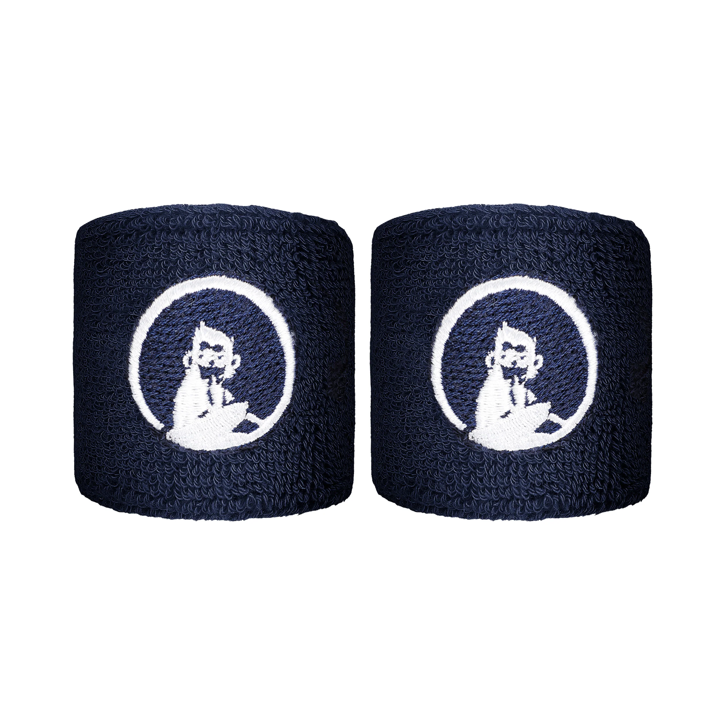Cinta para sudor Pack de 2 corto - azul