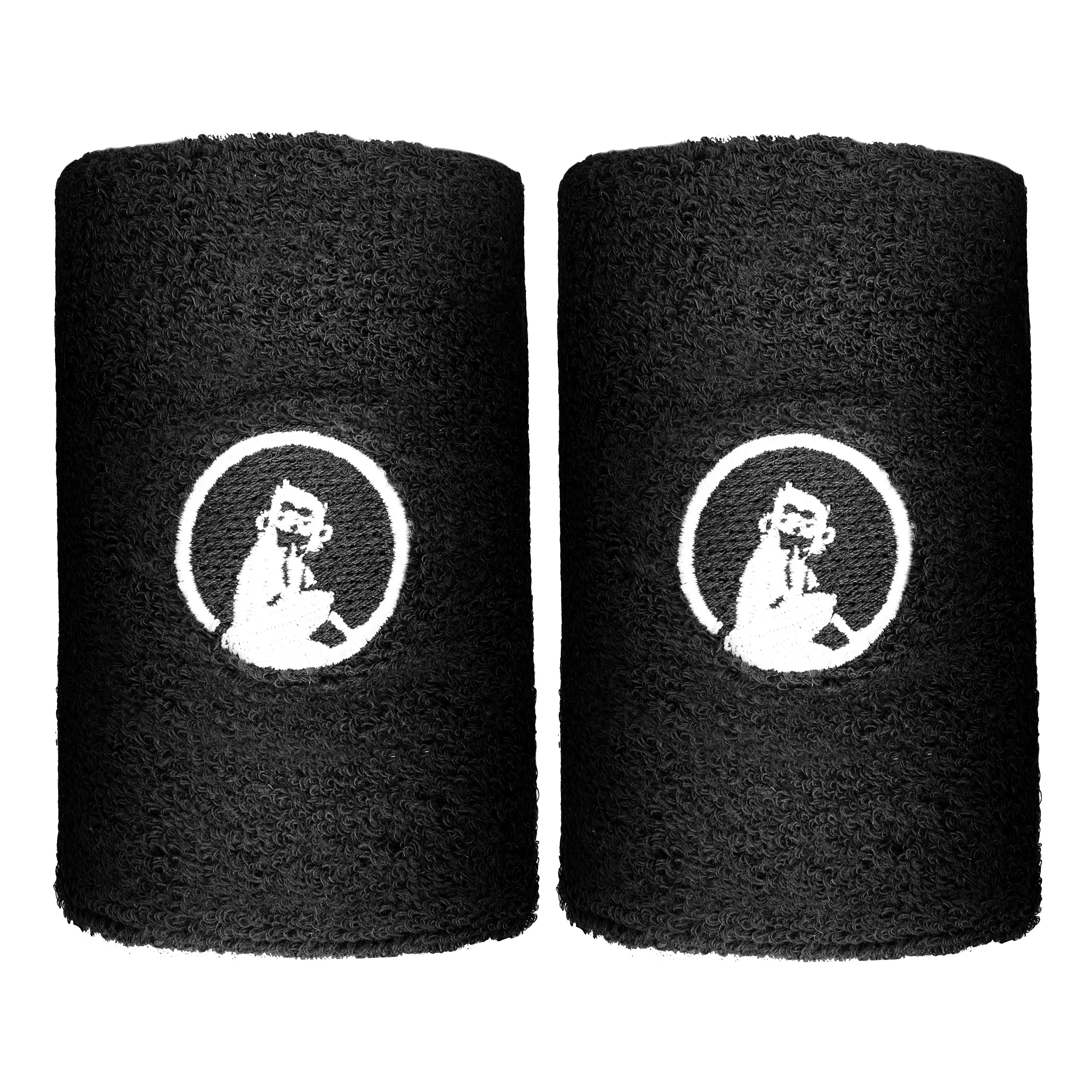 Cinta para sudor Pack de 2 largo - negro