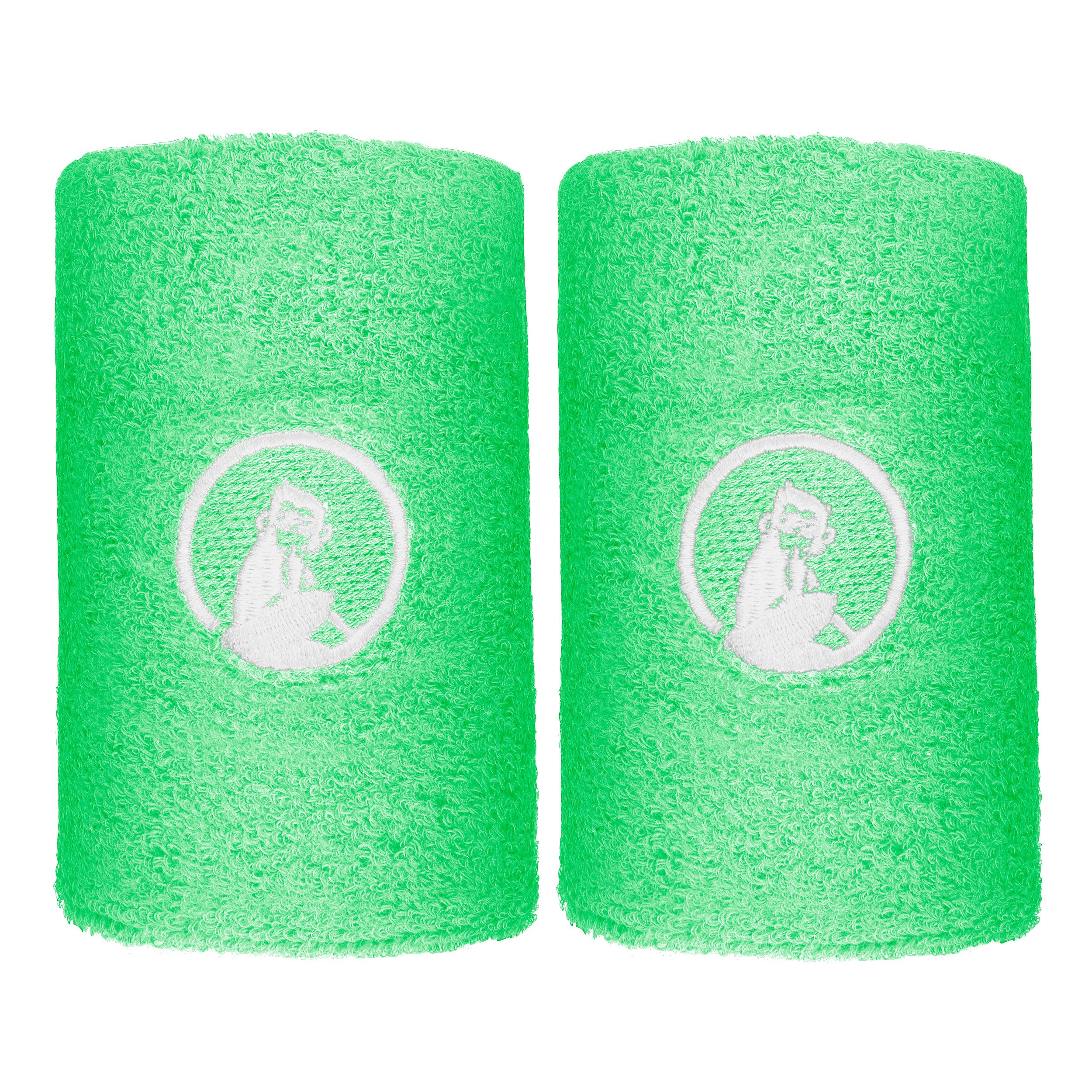 Cinta para sudor Pack de 2 largo - verde, blanco