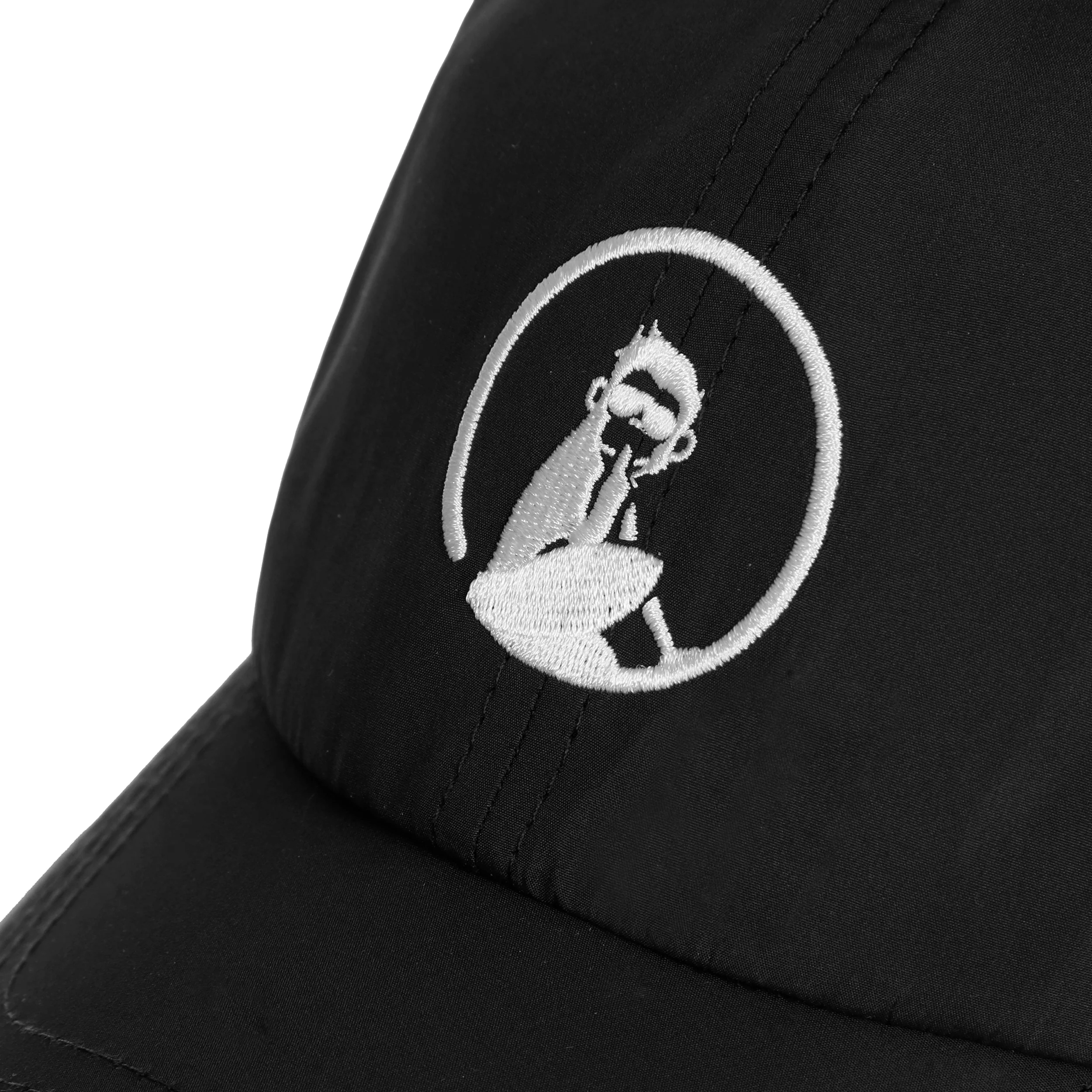 Court Cap Gorra-Negro,Blanco - Image 3