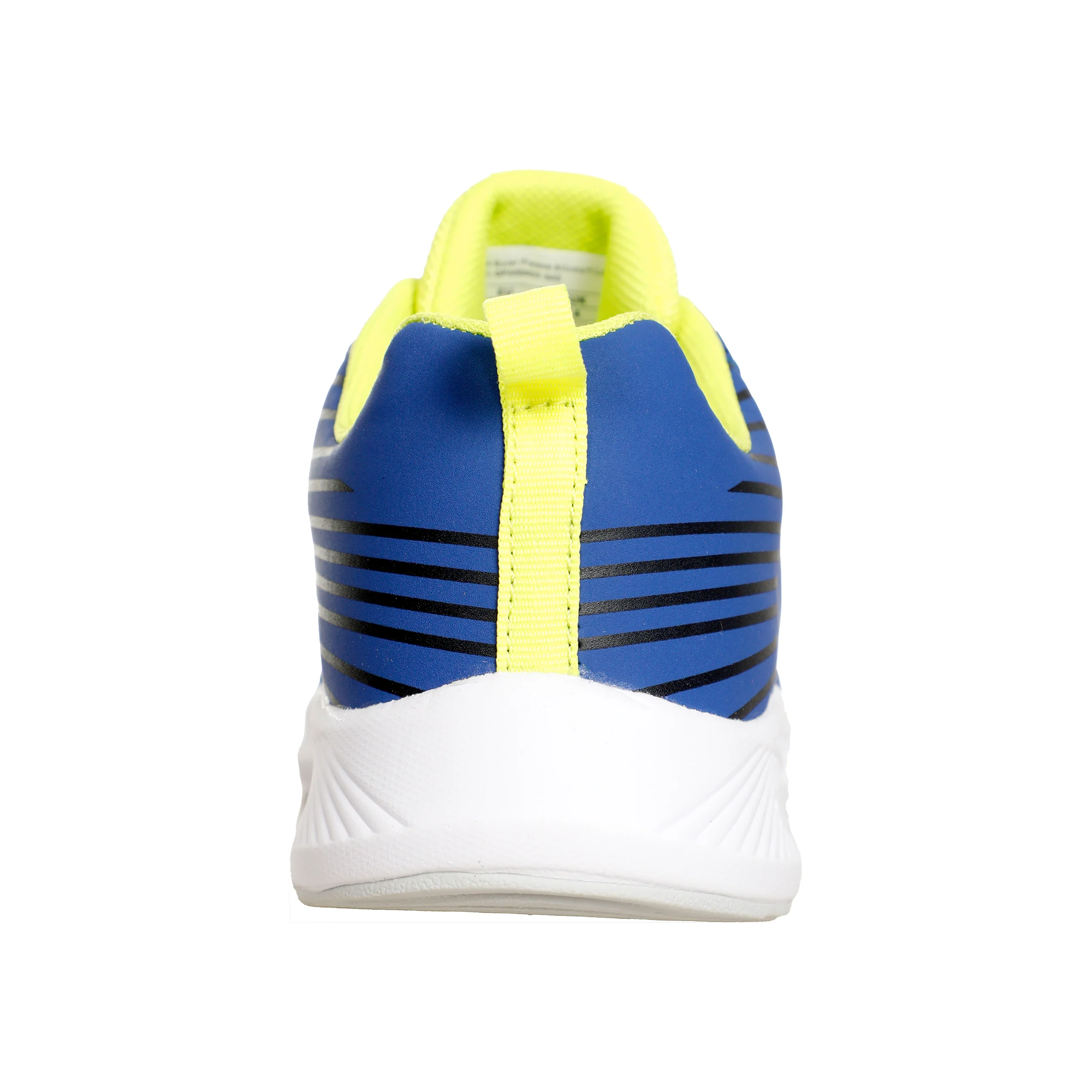 Courtstyler Lace Up Zapatilla Todas Las Superficies Niños-Azul,Amarillo - Image 5