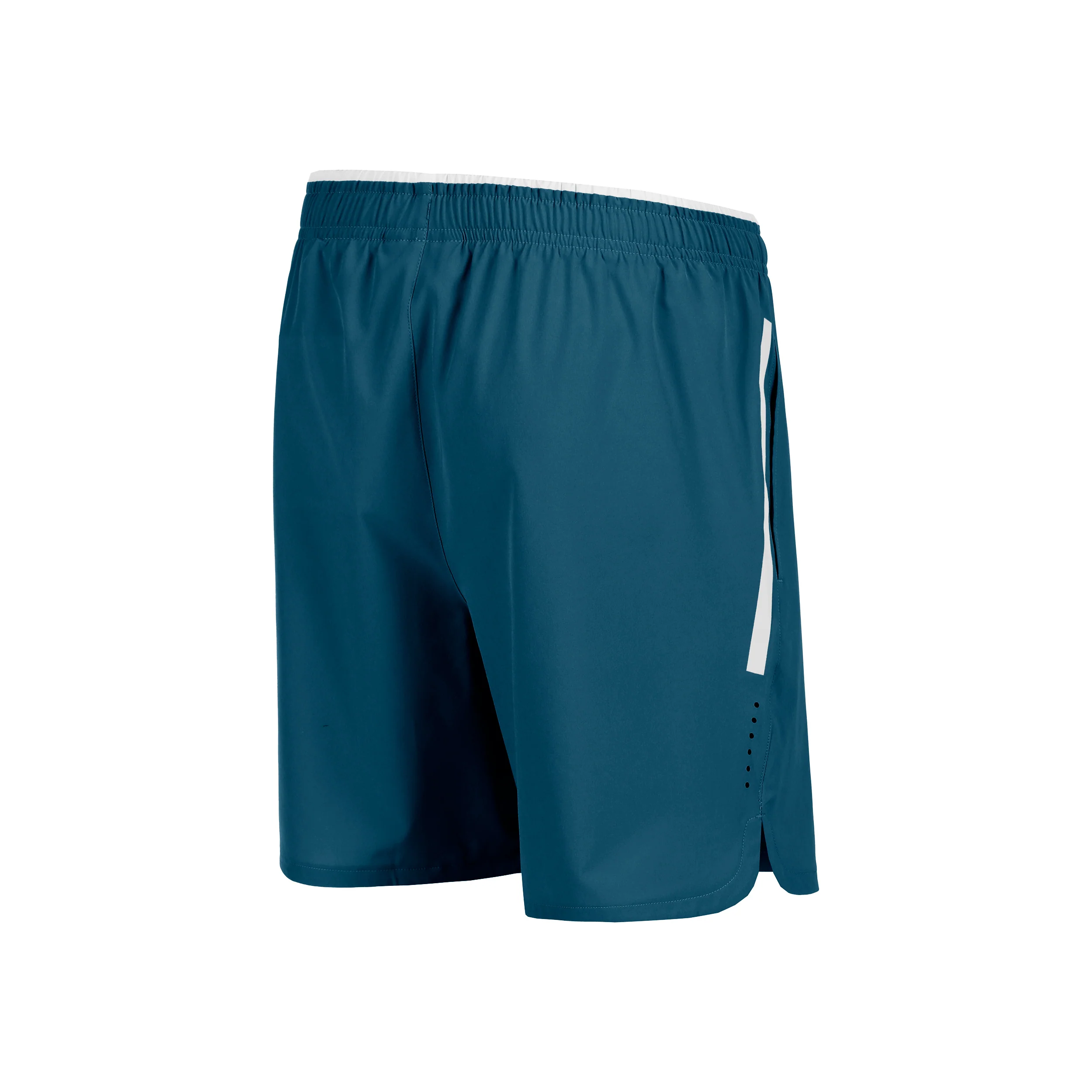 Create Drop 7in Shorts Hombres-Color Petróleo,Blanco - Image 2