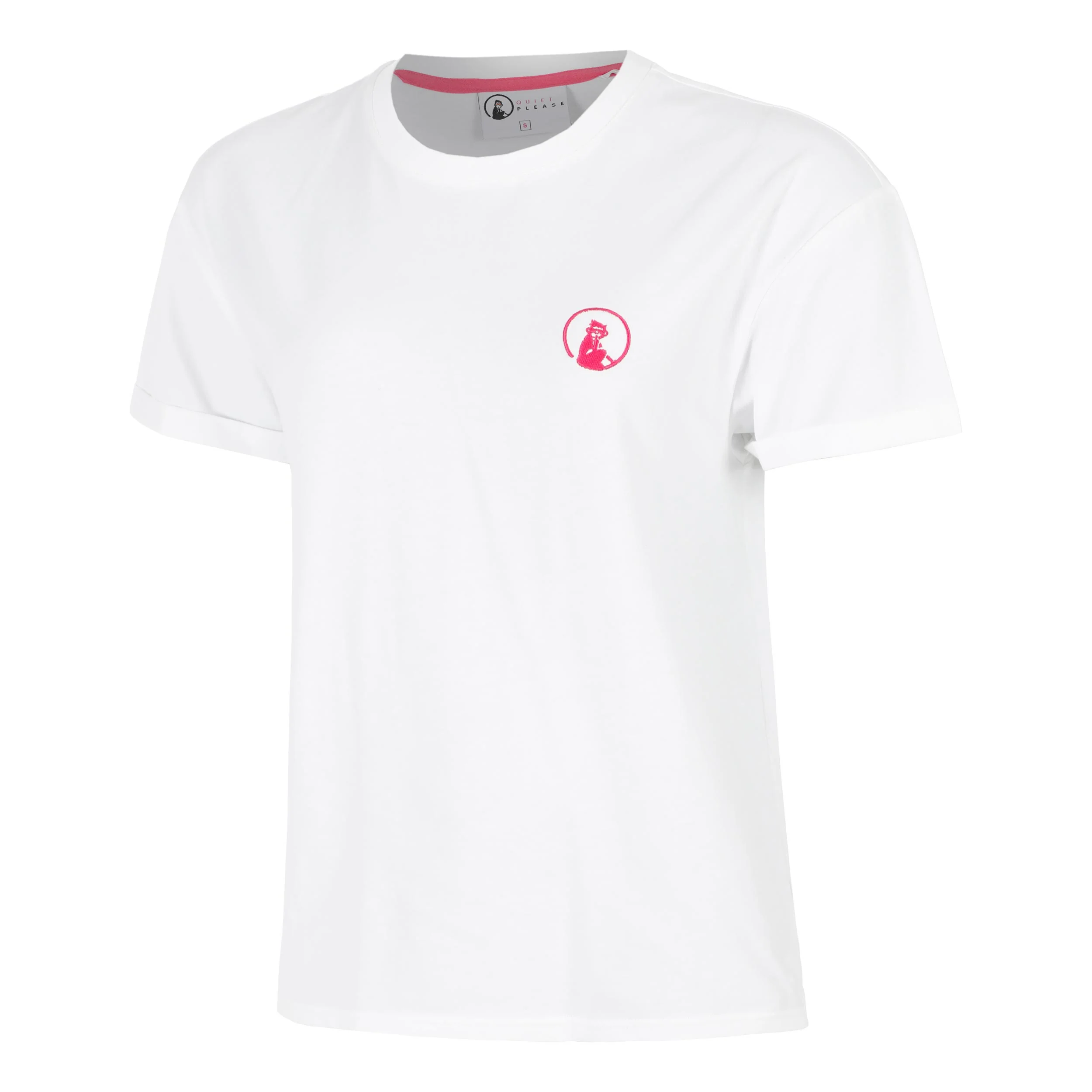 Create Flower Camiseta De Manga Corta Mujeres-Blanco,Multicolor - Image 2