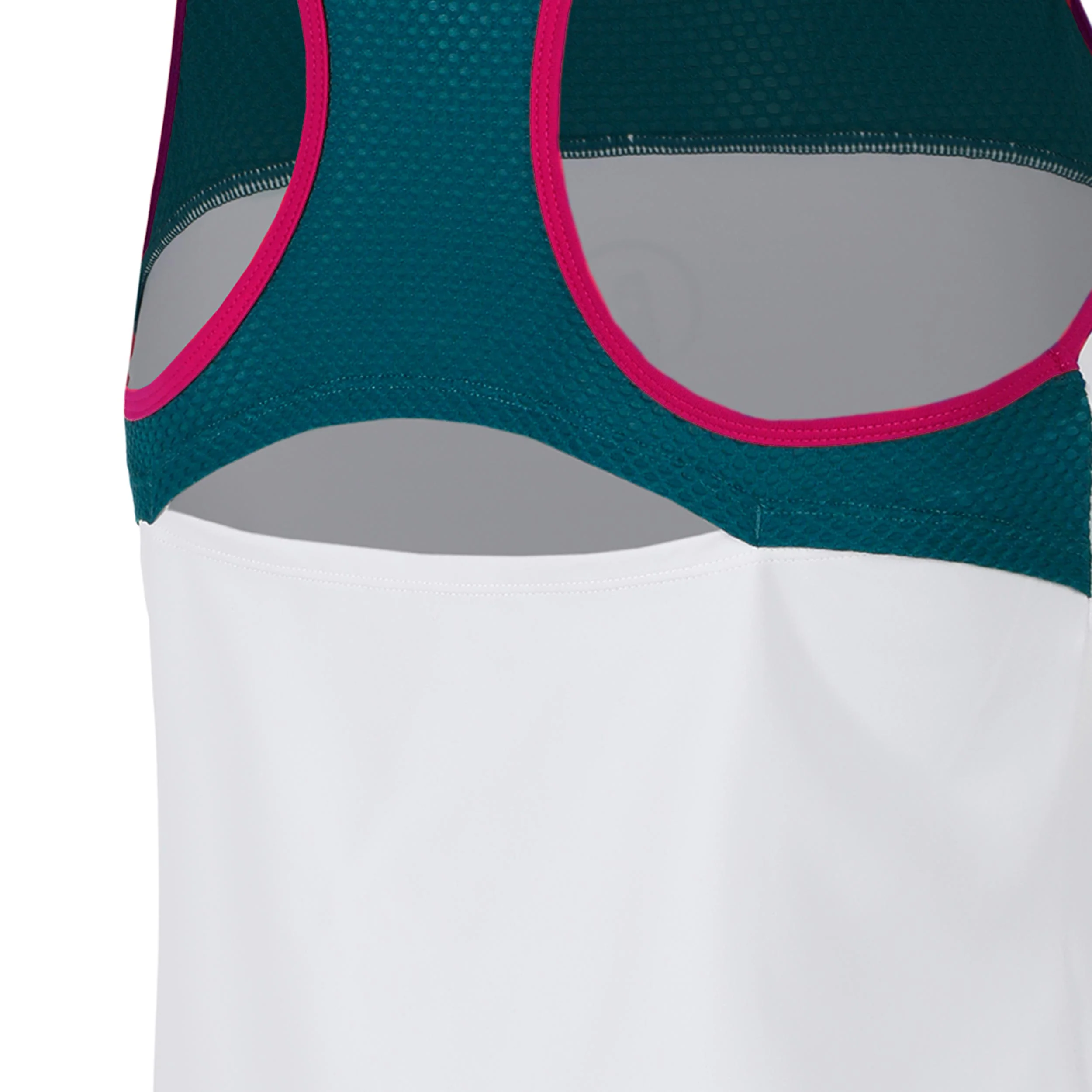 Create Racerback Camiseta De Tirantes Mujeres-Color Petróleo,Multicolor - Image 4