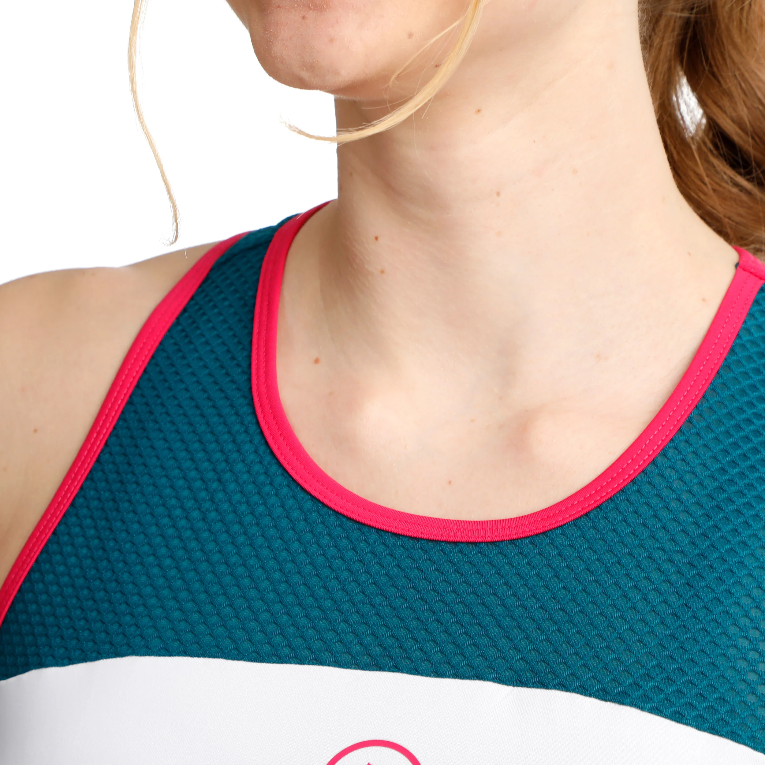 Create Racerback Camiseta De Tirantes Mujeres-Color Petróleo,Multicolor - Image 8
