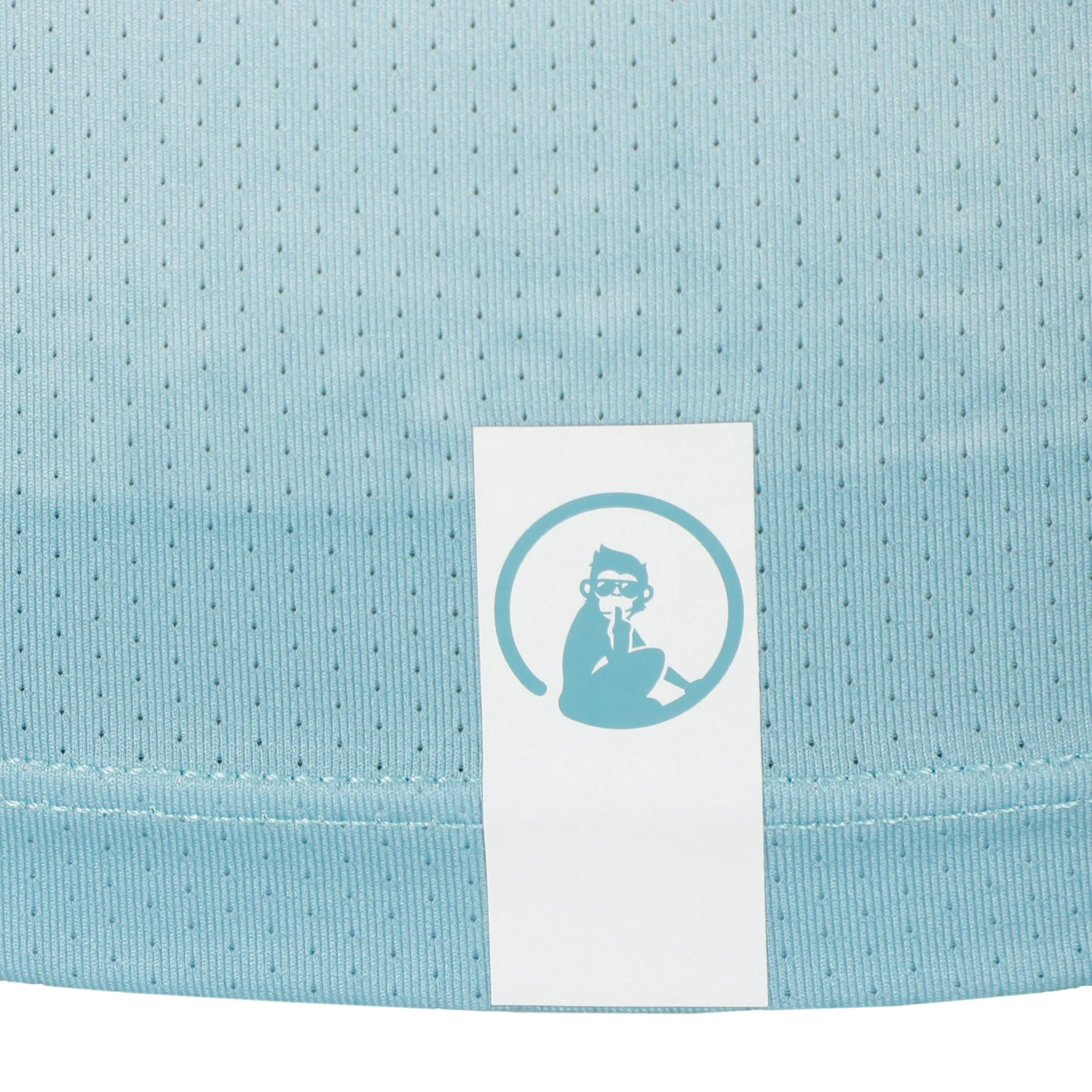 Create Receiver Wipe Camiseta De Manga Corta Hombres-Azul Claro,Blanco - Image 4