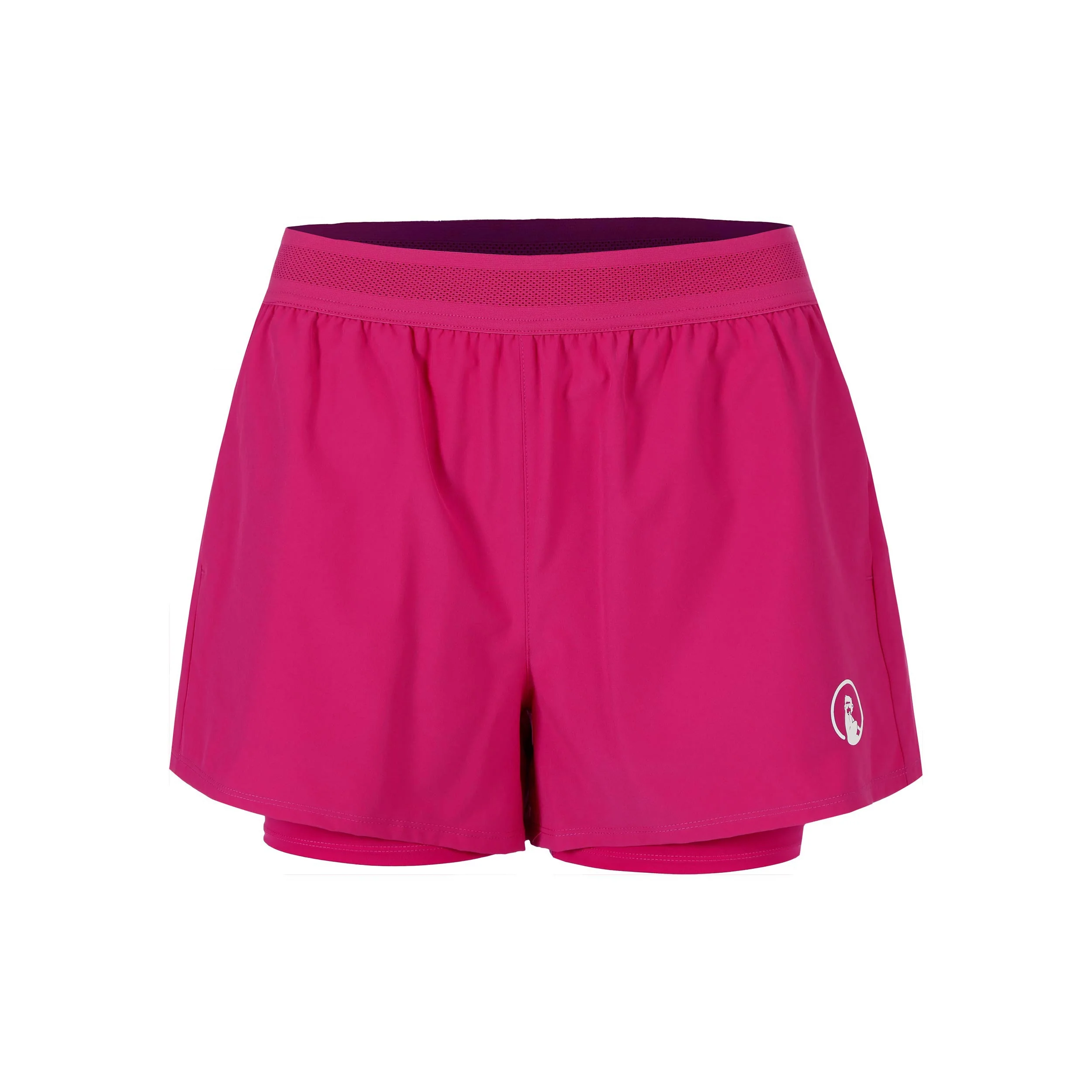 Create Rematch 2in1 Shorts Mujeres-Rosa