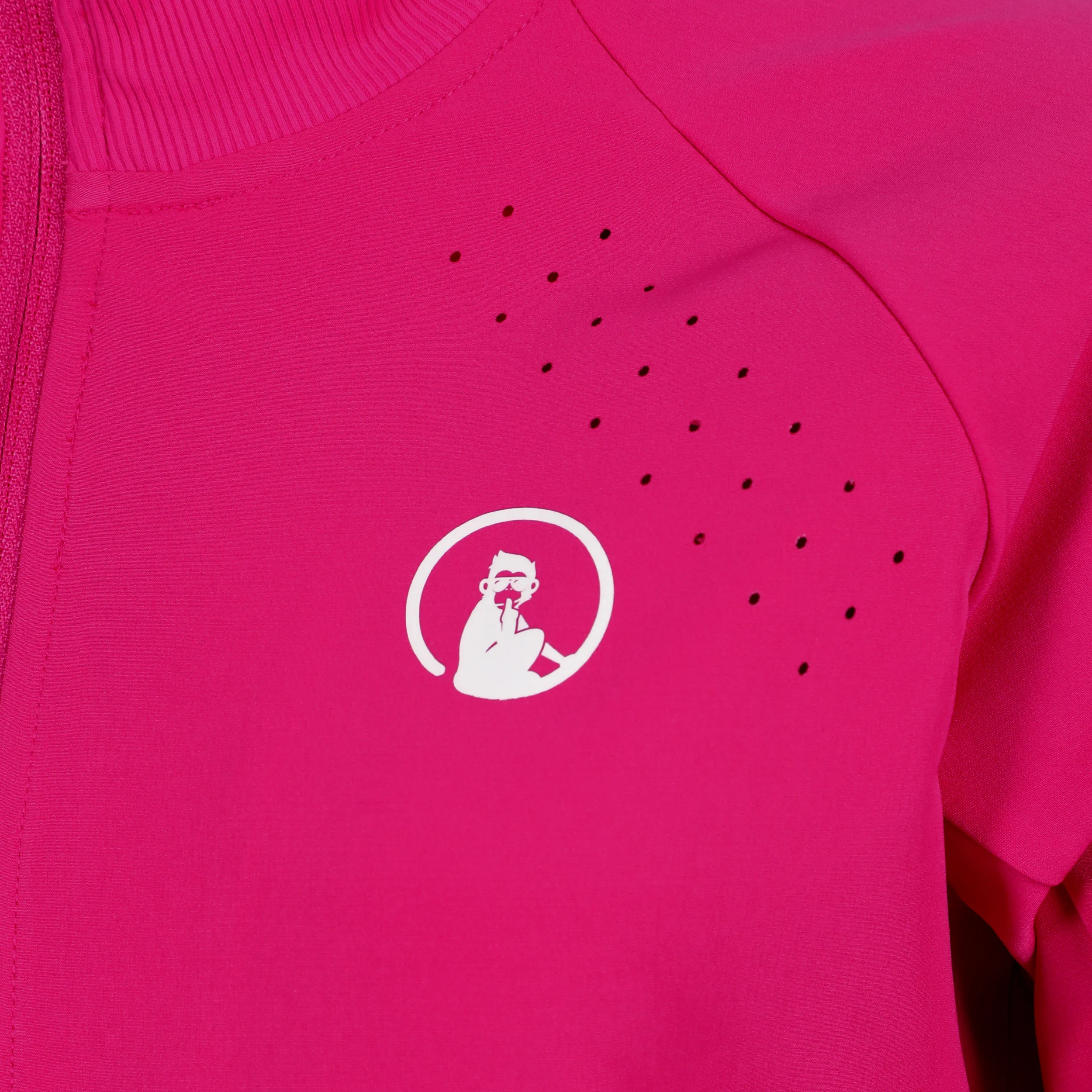 Create Return Chaqueta De Entrenamiento Mujeres-Rosa,Blanco - Image 3