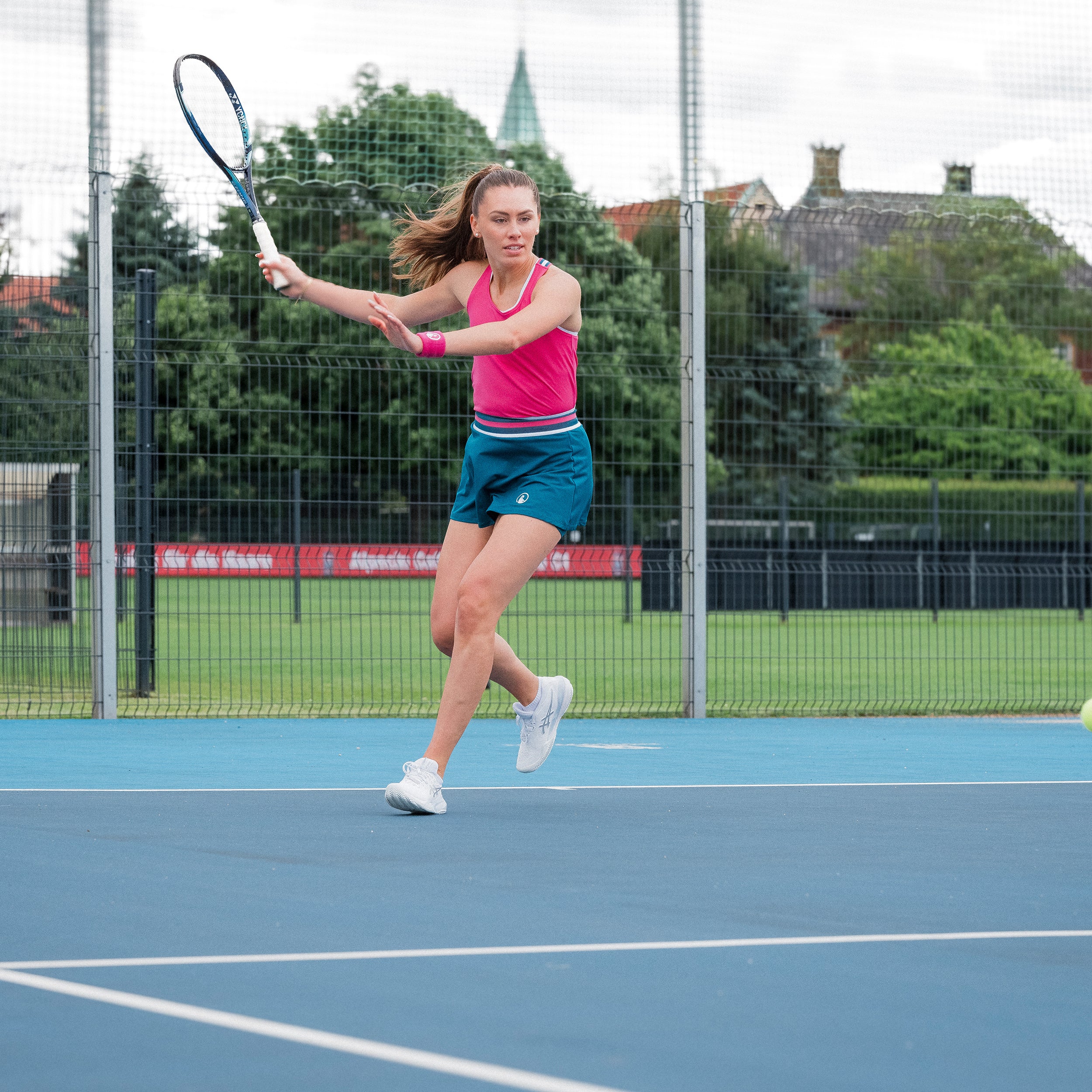 Create Serve & Volley 2.0 Camiseta De Tirantes Mujeres-Rosa,Multicolor - Image 7