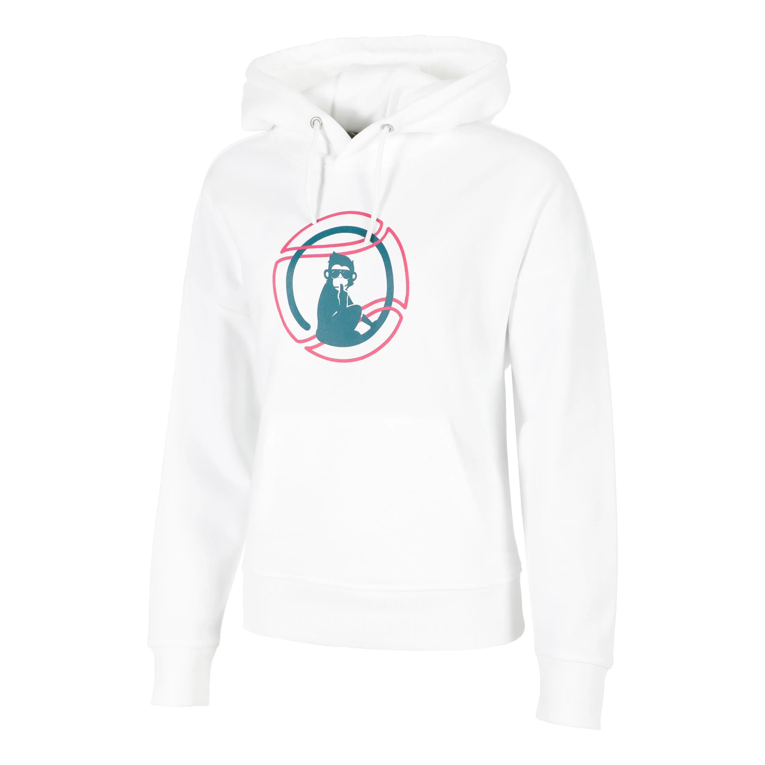 Create Sudadera Con Capucha Mujeres-Blanco,Multicolor