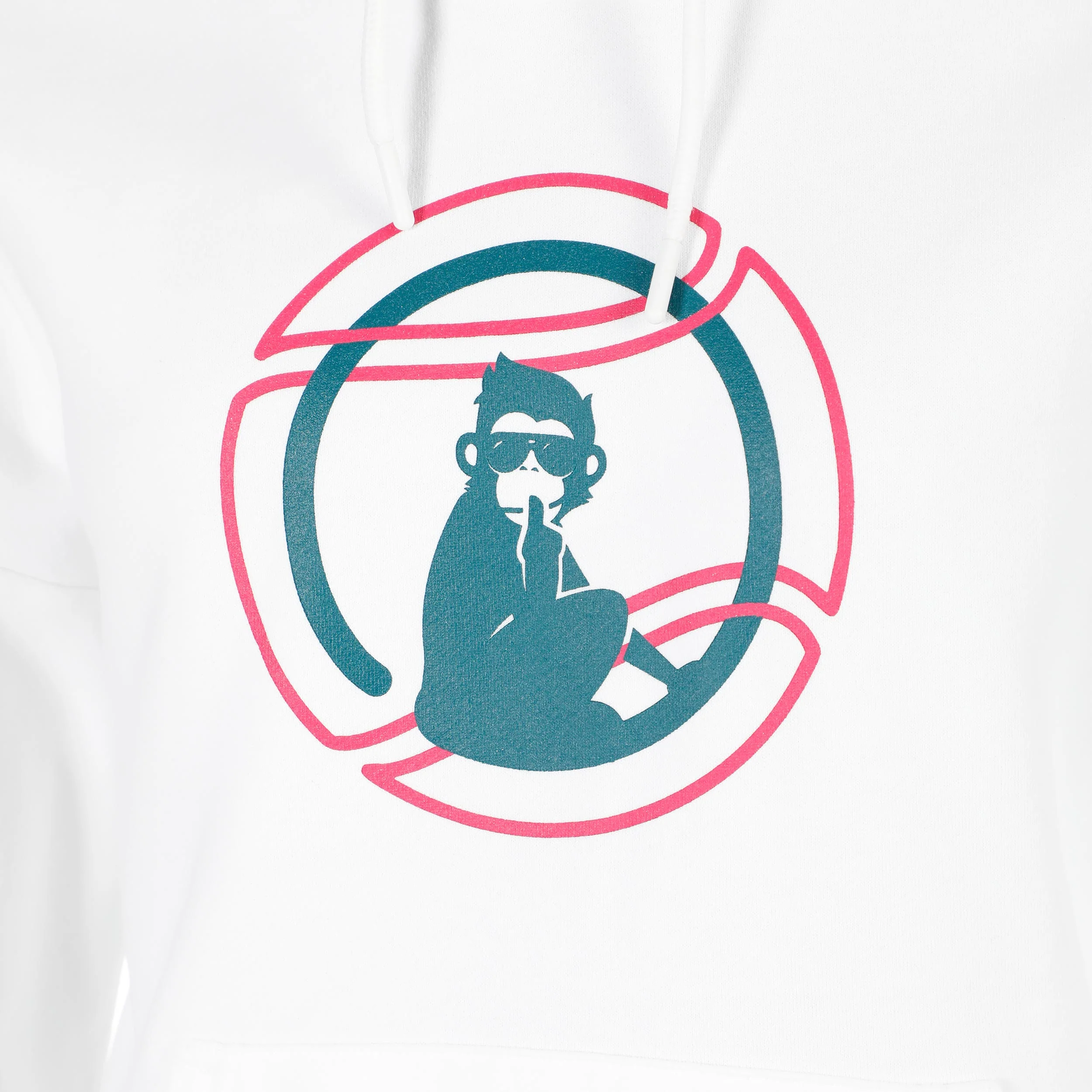 Create Sudadera Con Capucha Mujeres-Blanco,Multicolor - Image 3