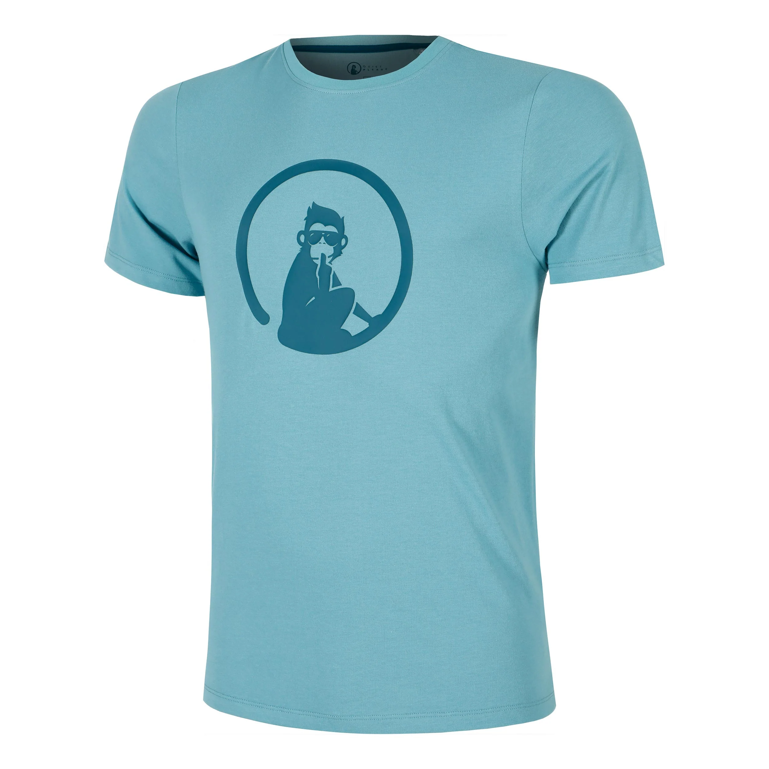 Create Trainings Camiseta De Manga Corta Hombres-Azul Claro,Color Petróleo