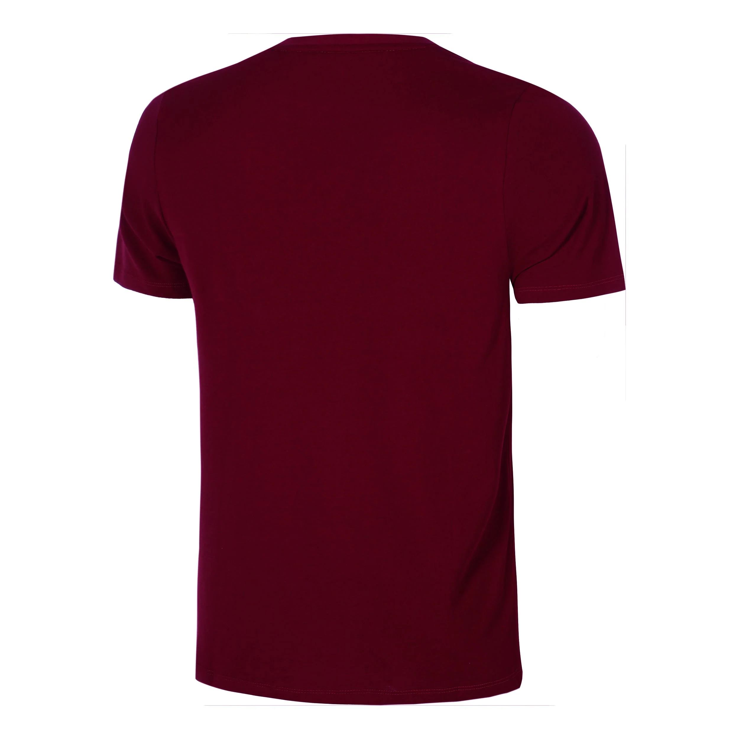 Create Trainings Camiseta De Manga Corta Hombres-Rojo Vino,Blanco - Image 2