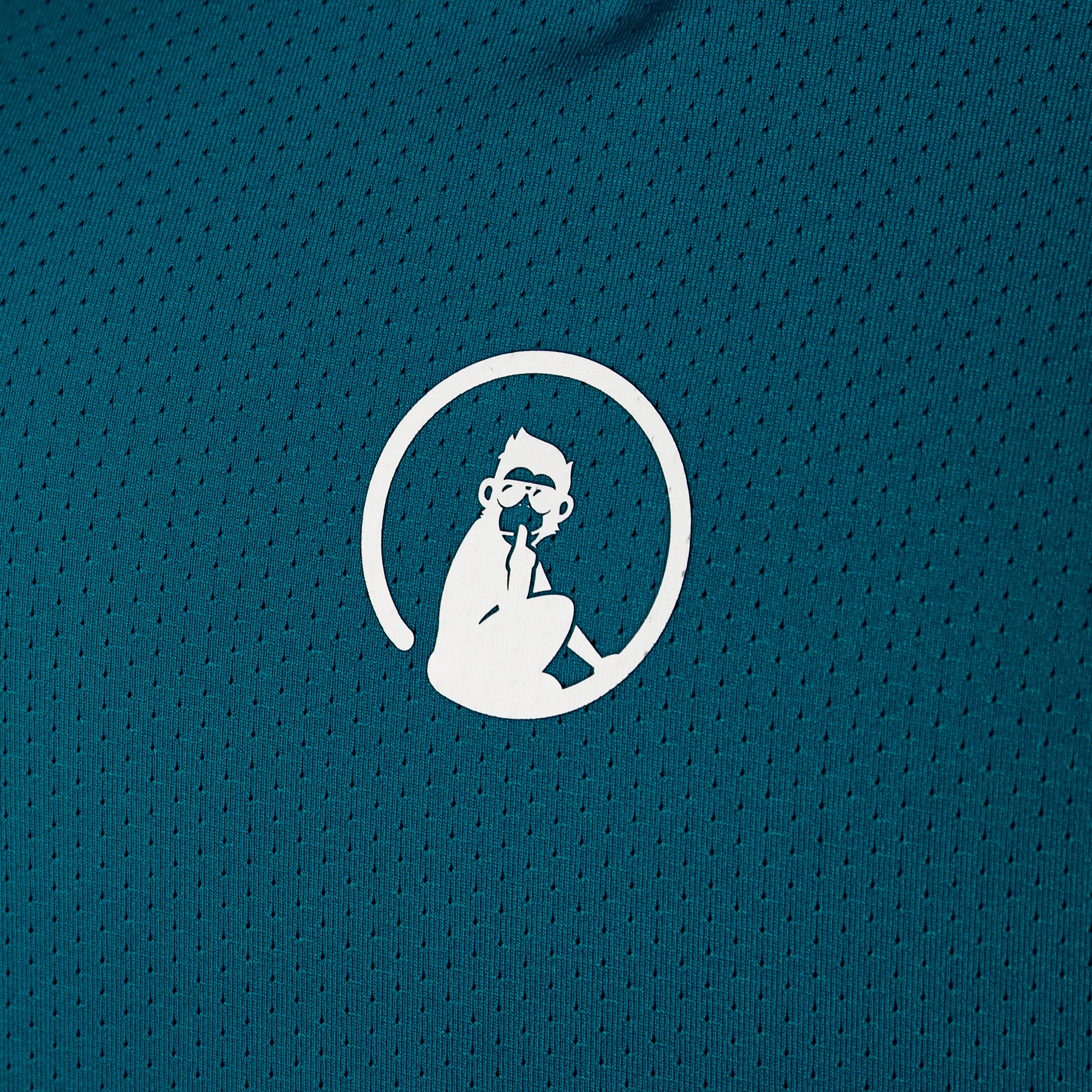 Create Volley Camiseta De Manga Corta Mujeres-Color Petróleo,Blanco - Image 3