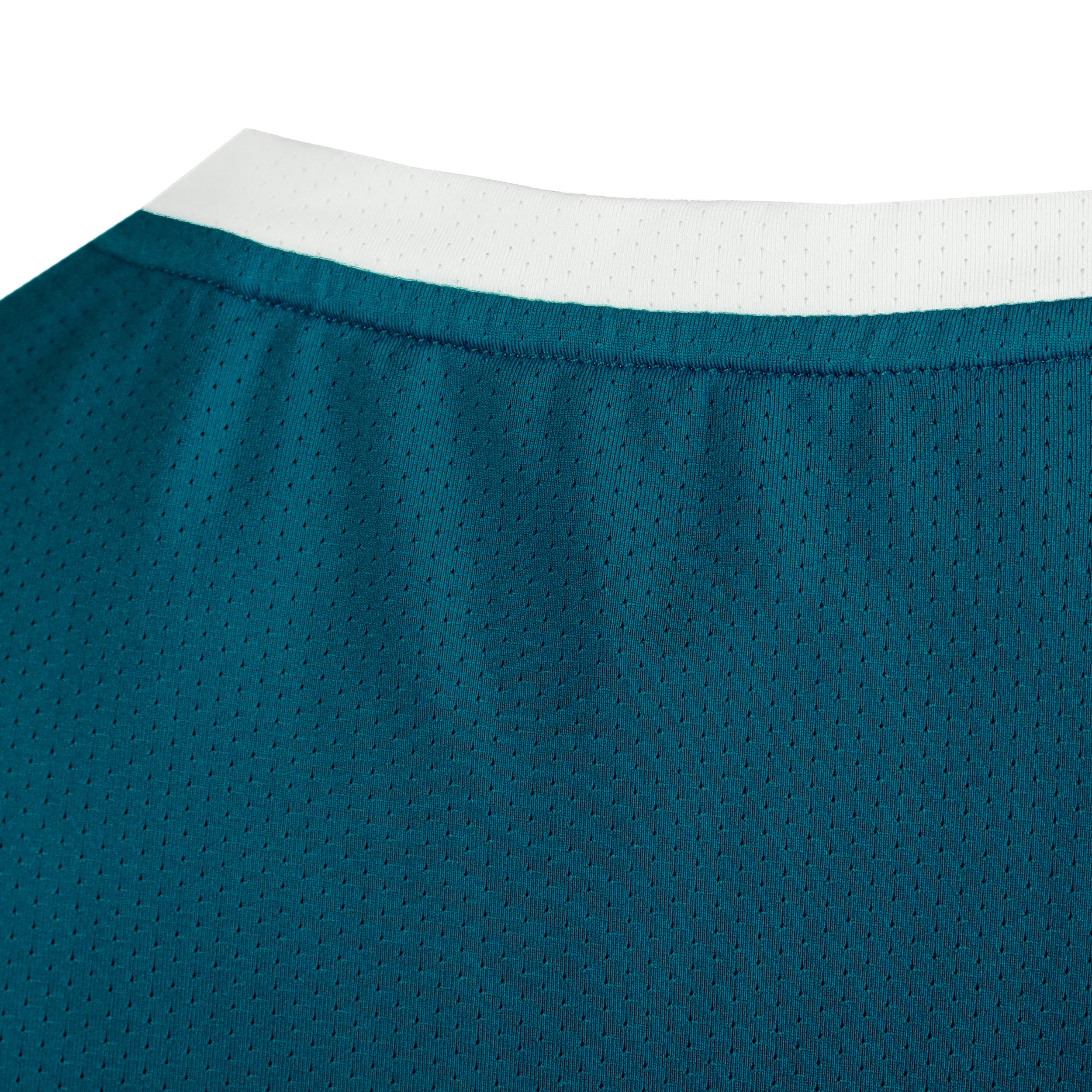 Create Volley Camiseta De Manga Corta Mujeres-Color Petróleo,Blanco - Image 4