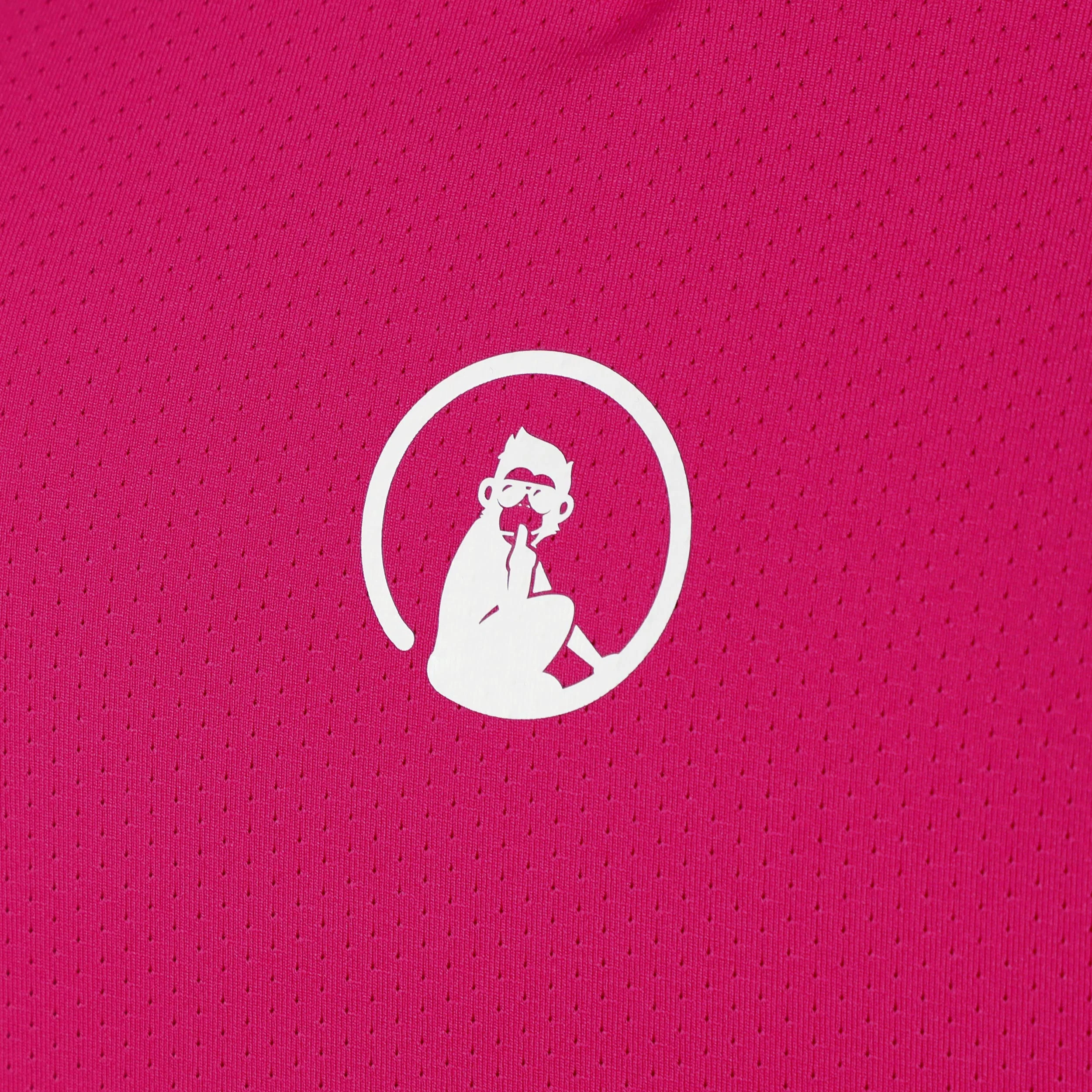 Create Volley Camiseta De Manga Corta Mujeres-Rosa,Blanco - Image 3