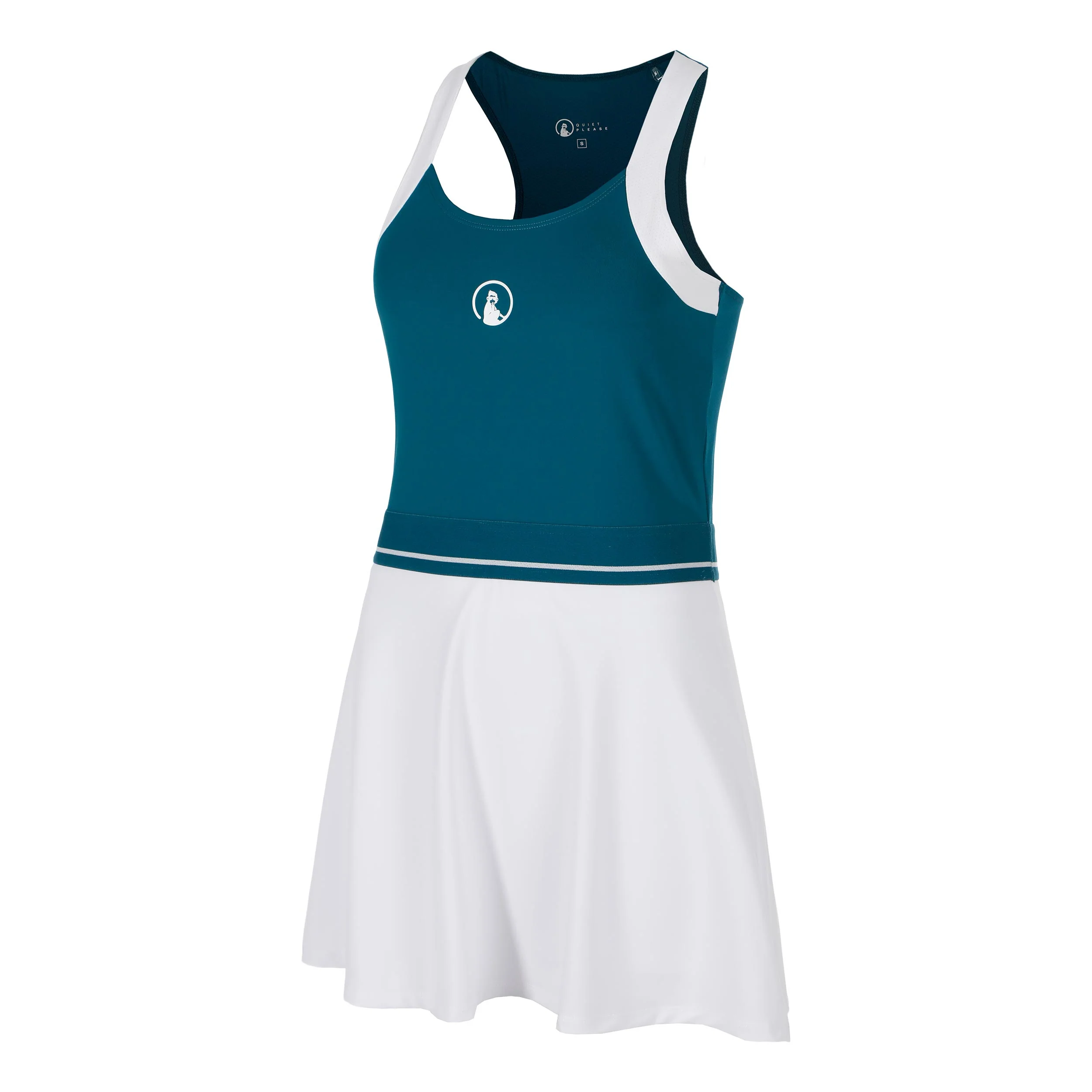 Create Volley Vestido Mujeres-Color Petróleo,Blanco